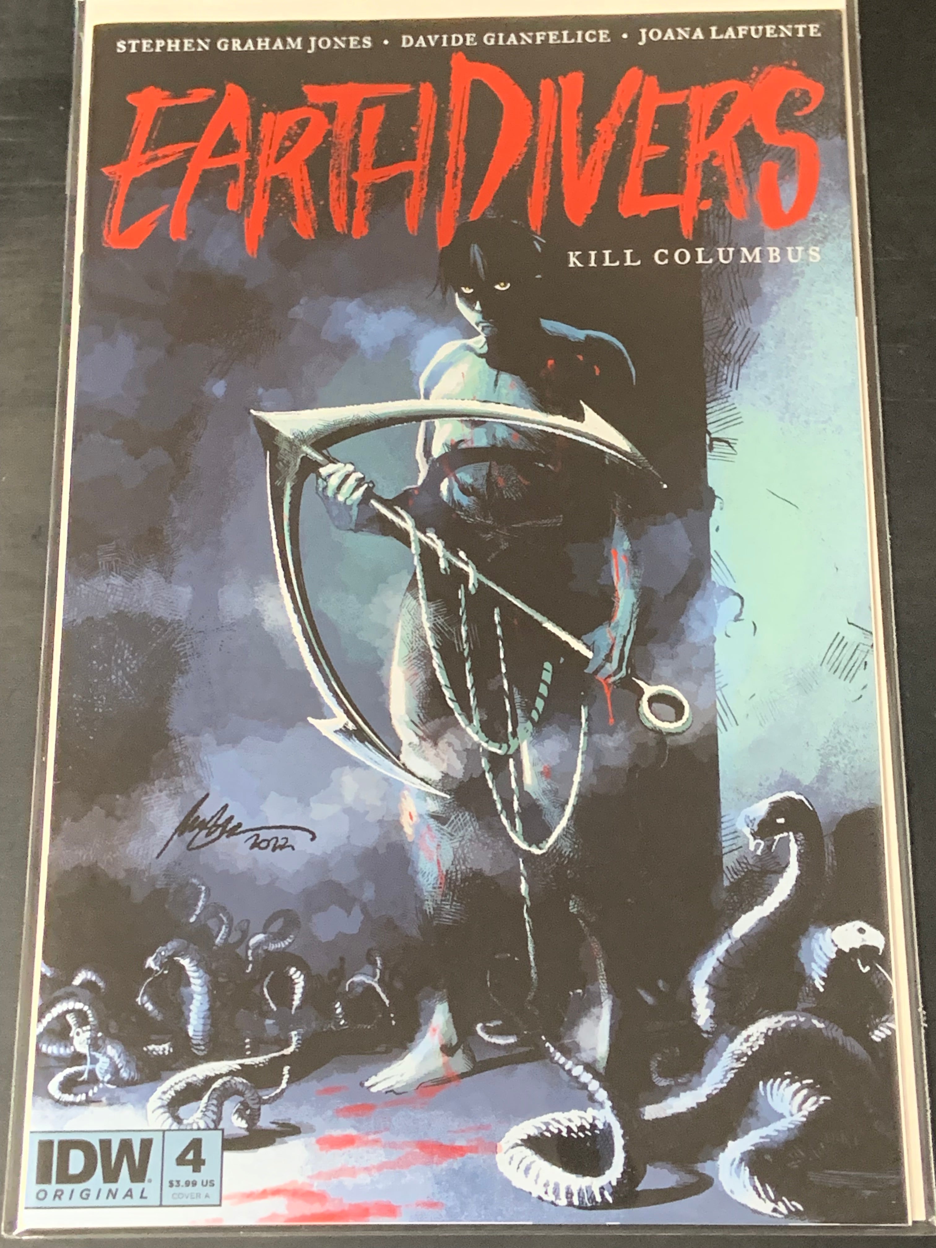Earthdivers 4 IDW 2023 Cover A