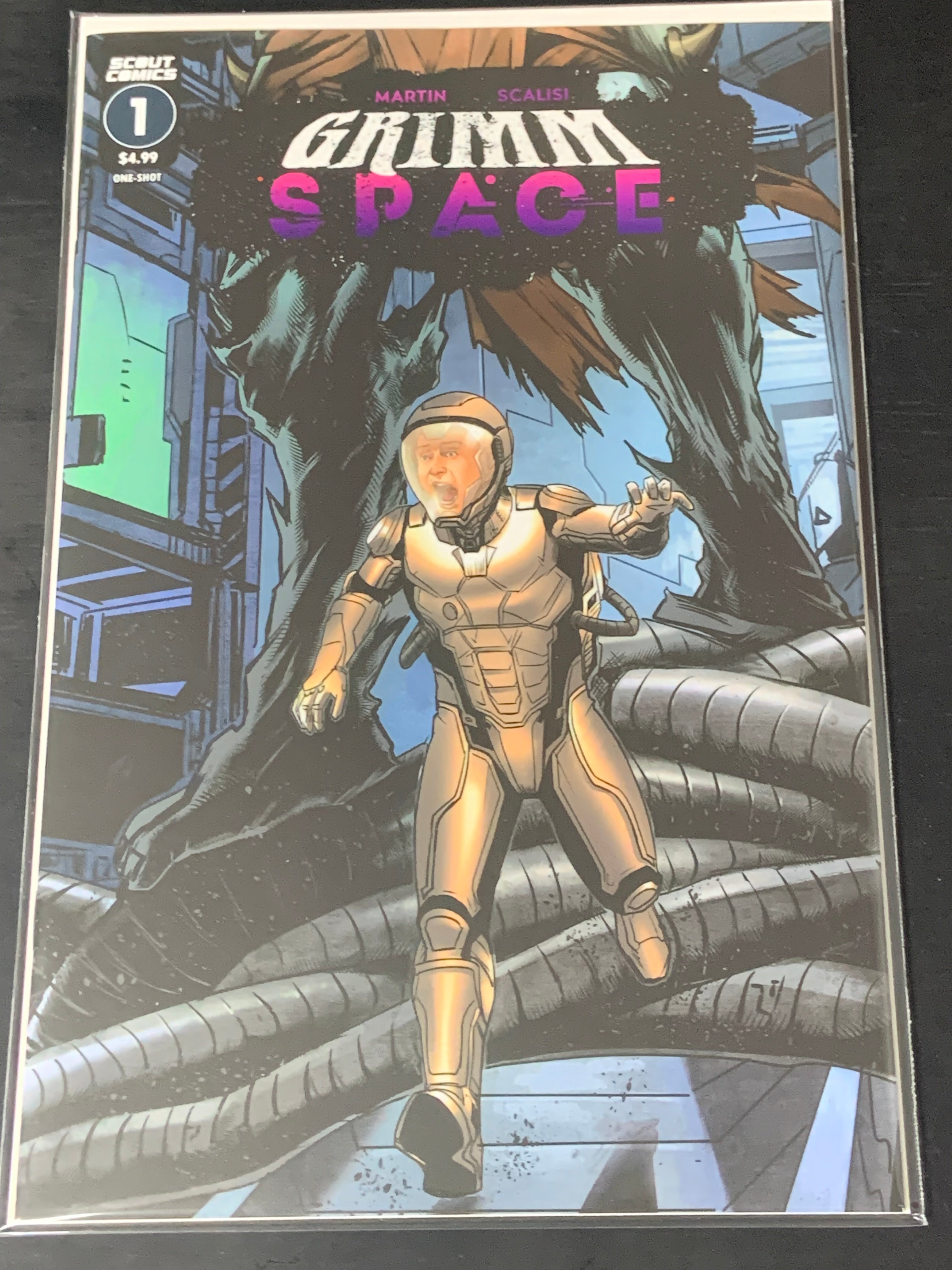 Grimm Space 1 (One-Shot) Scout Comics 2023 Connecting Cover B