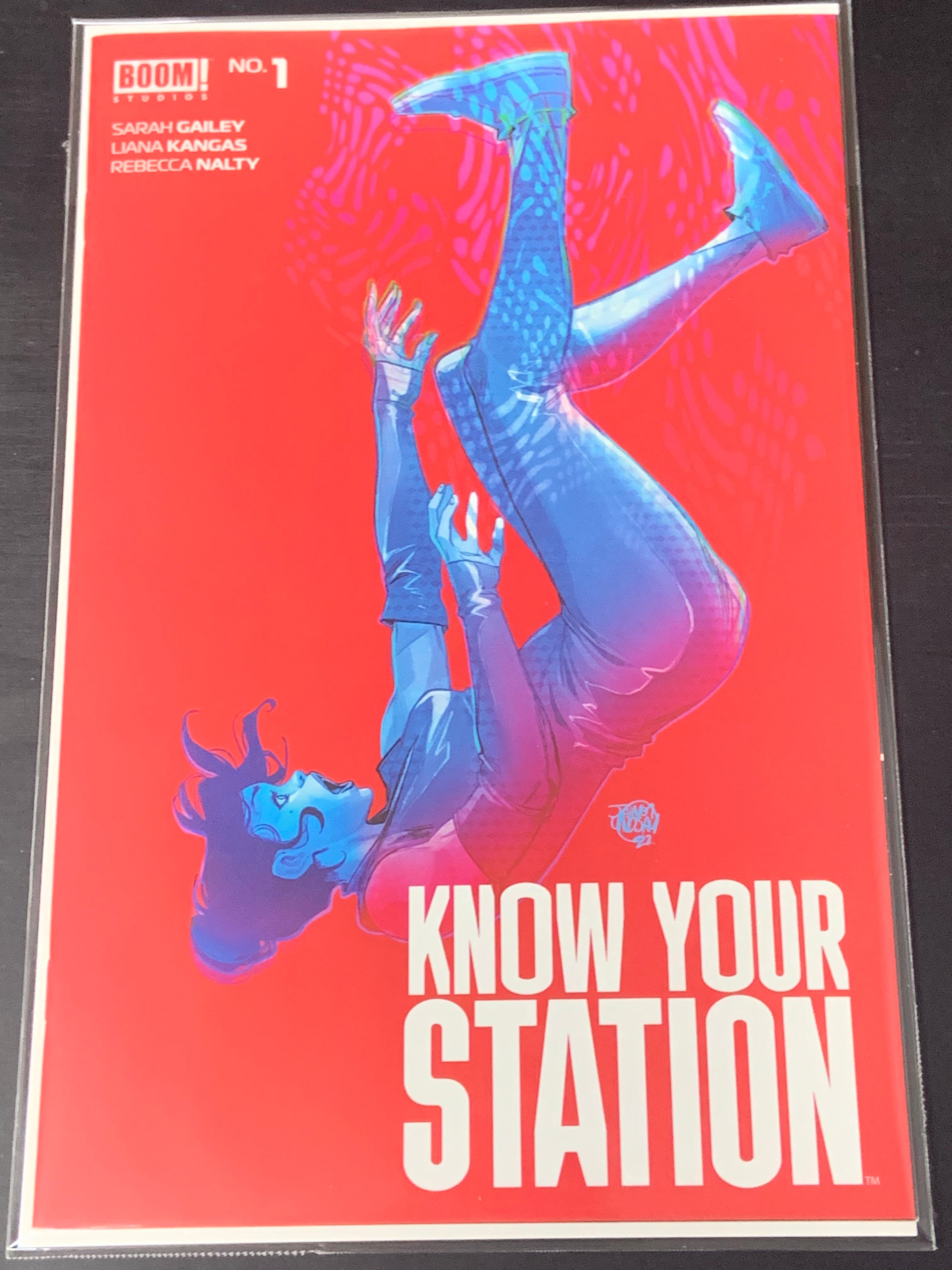 Know Your Station 1 Boom! Studios 2023 Second Printing