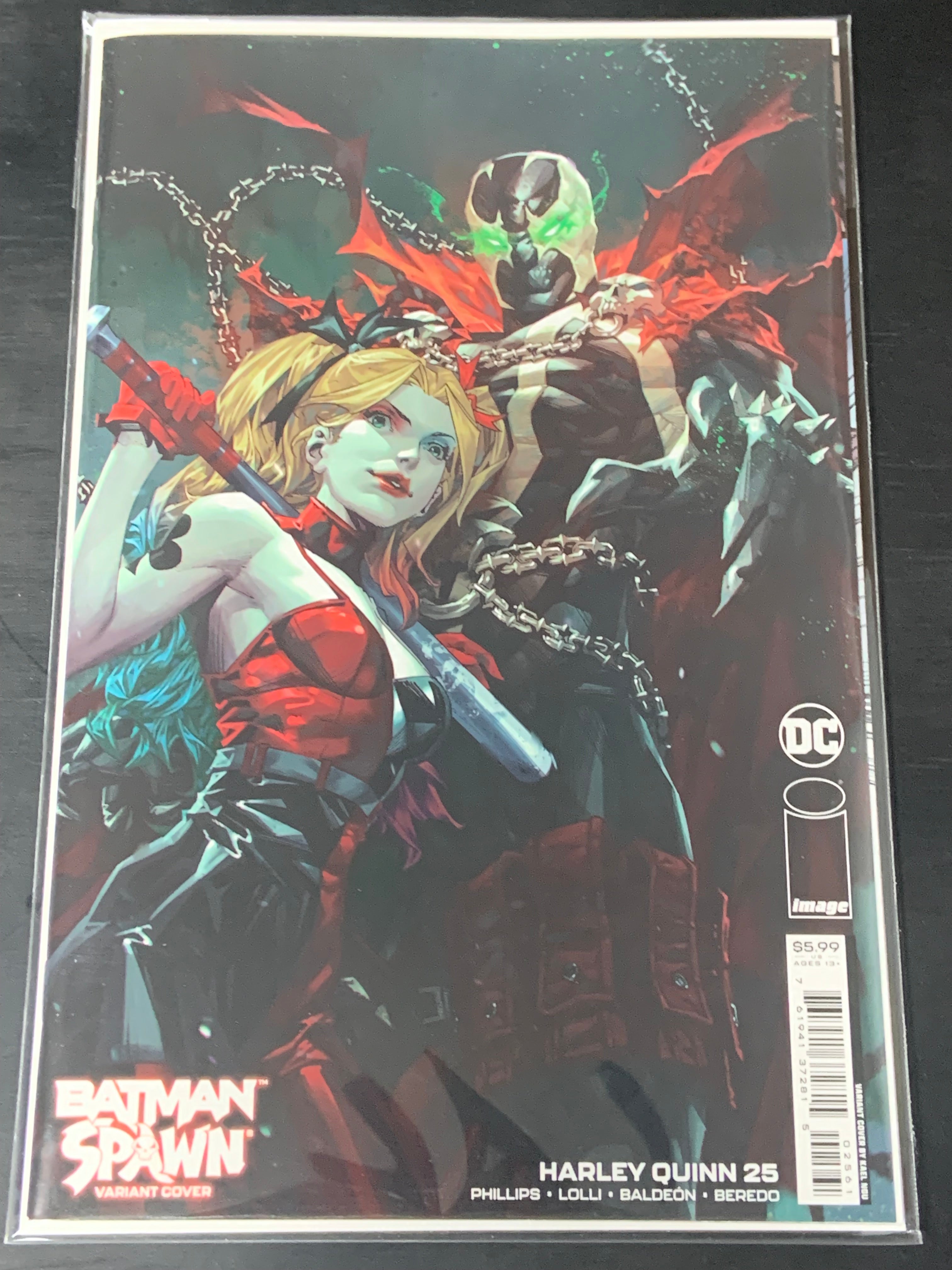 Harley Quinn 25 Marvel 2023 Kael Ngu Batman Spawn Cardstock Variant