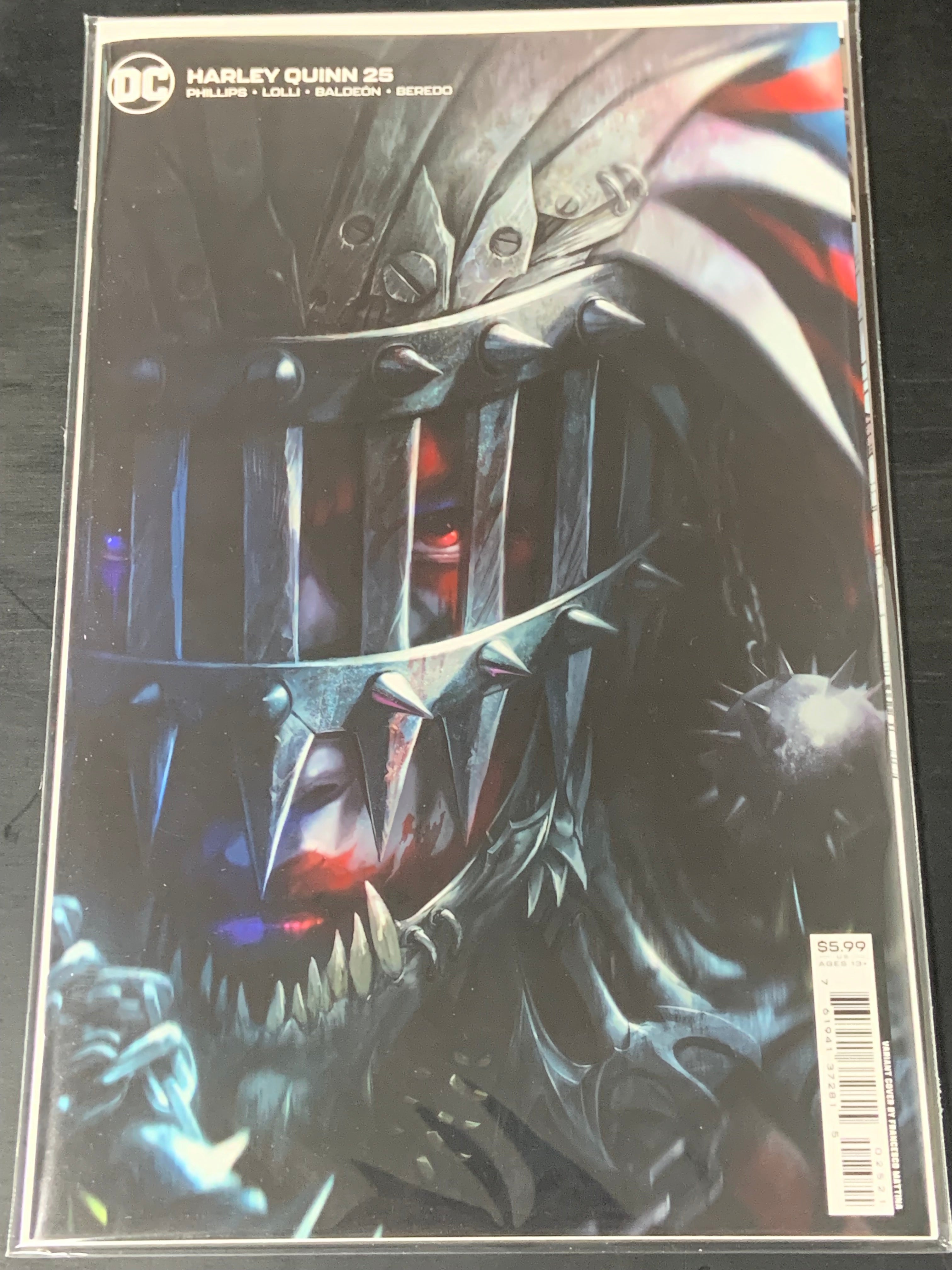 Harley Quinn 25 DC 2023 Mattina Cardstock Variant