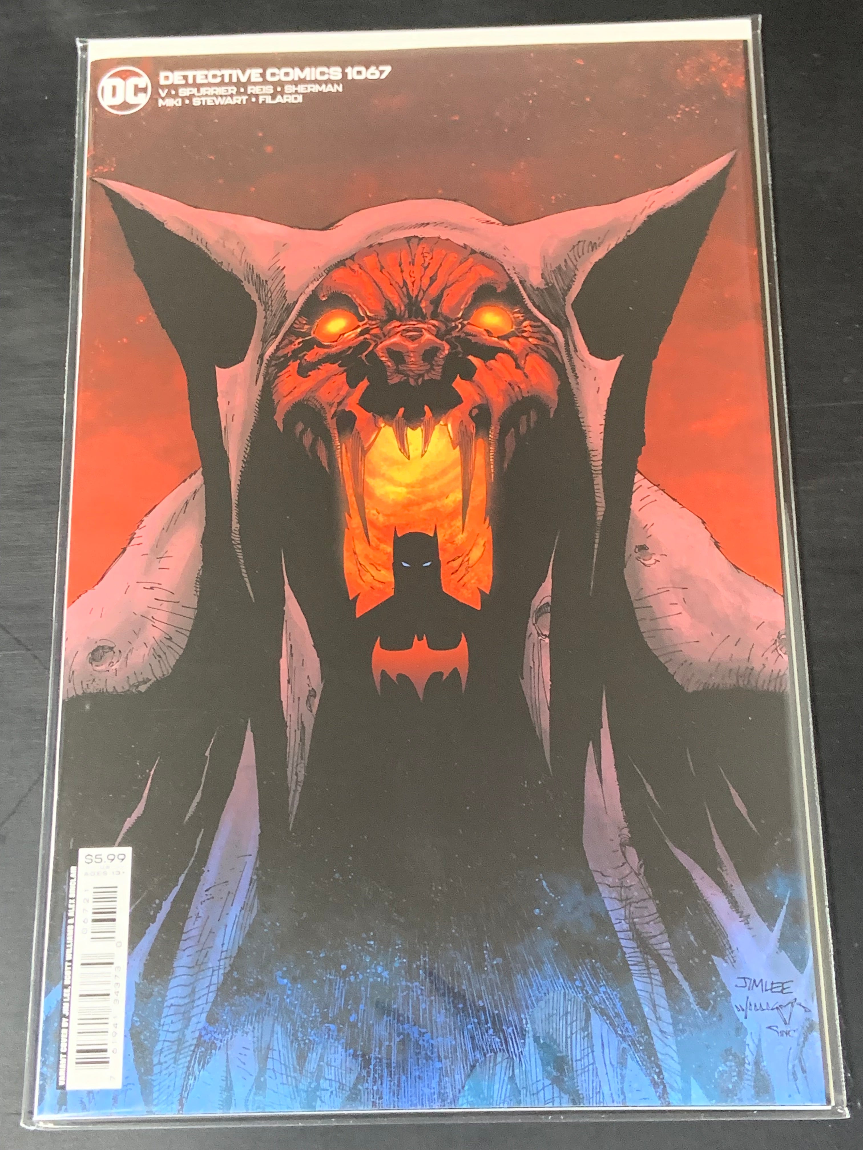 Detective Comics 1067 DC 2023 Jim Lee Cardstock Variant