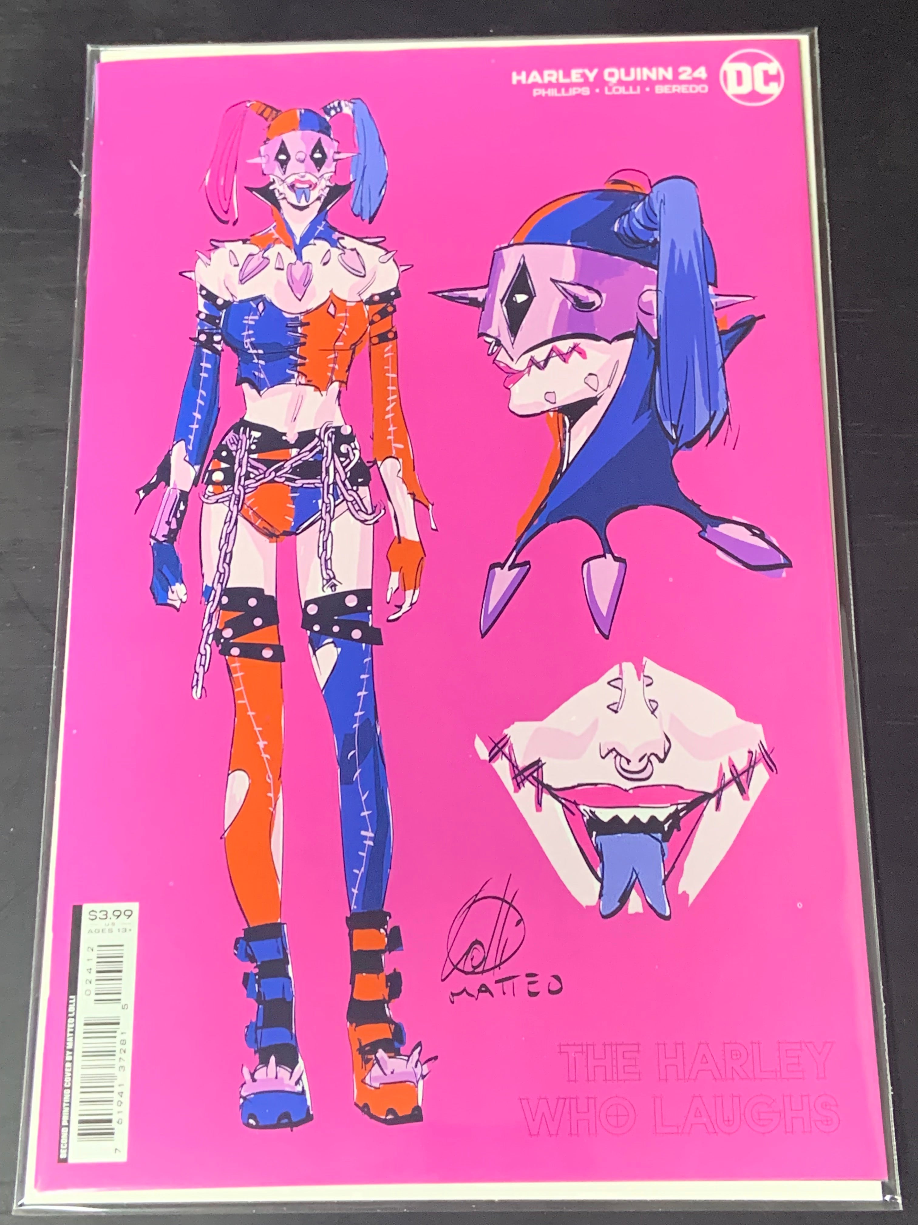 Harley Quinn 24 DC 2023 Second Printing 1st App of The Harley Who Laughs
