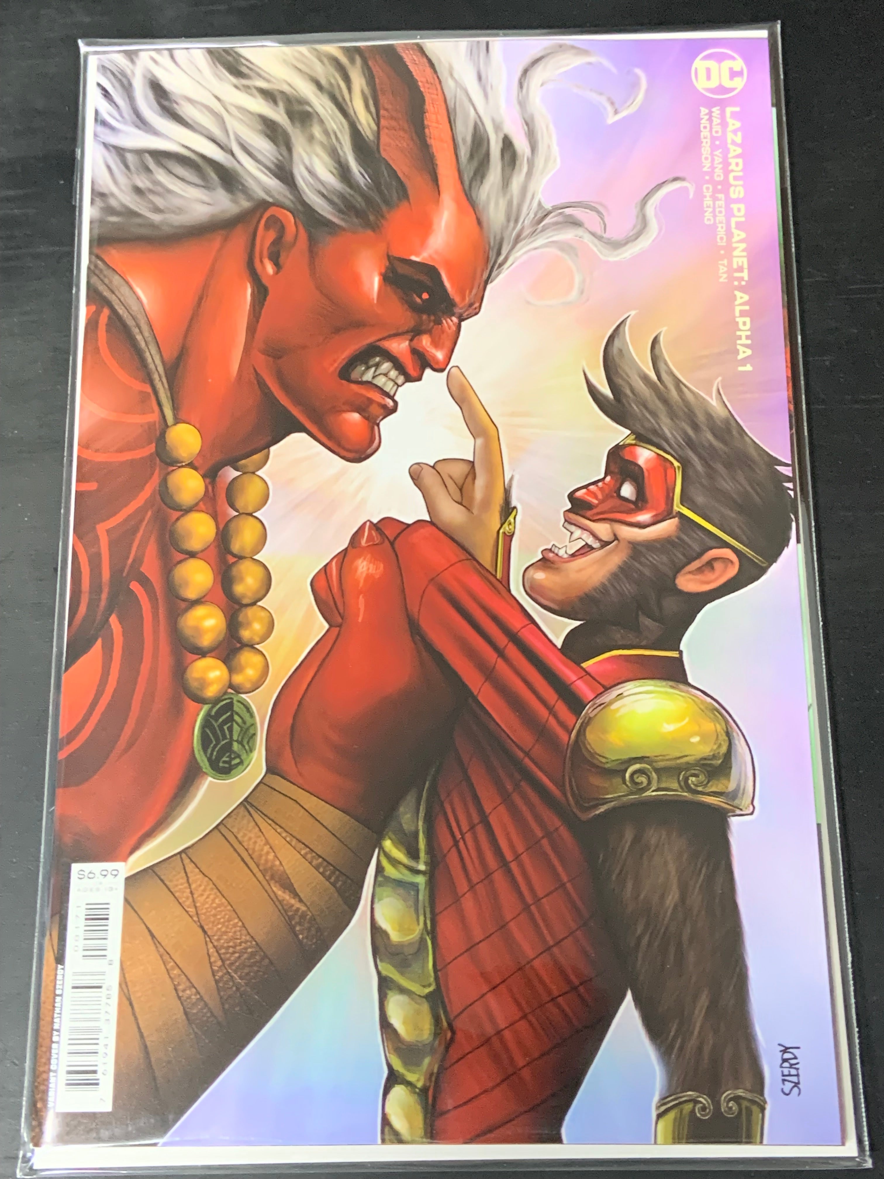 Lazarus Planet Alpha 1 DC 2023 Nathan Szerdy Variant