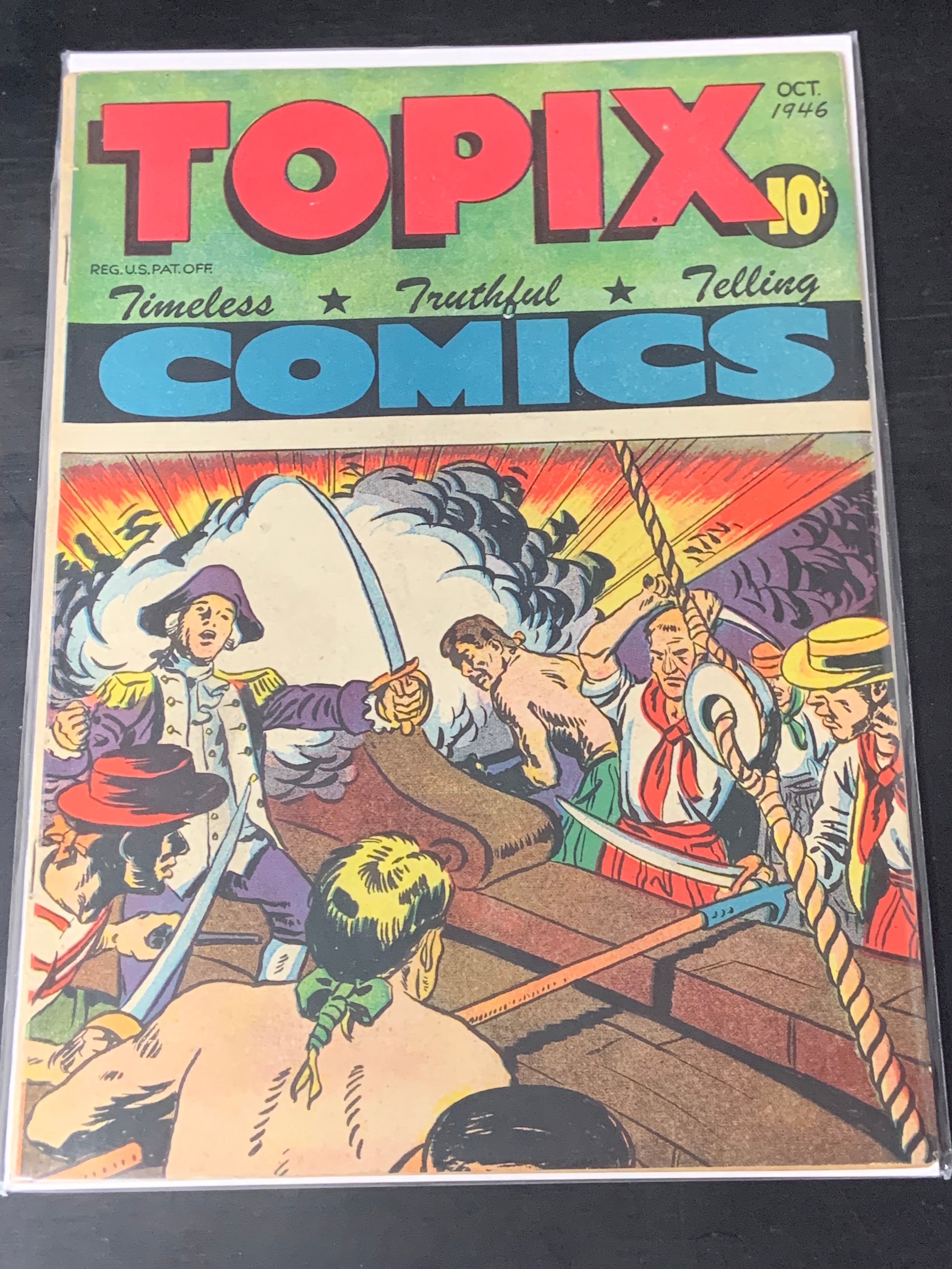 Topix Comics #1 October 1946 Very Scarce Golden Age Book