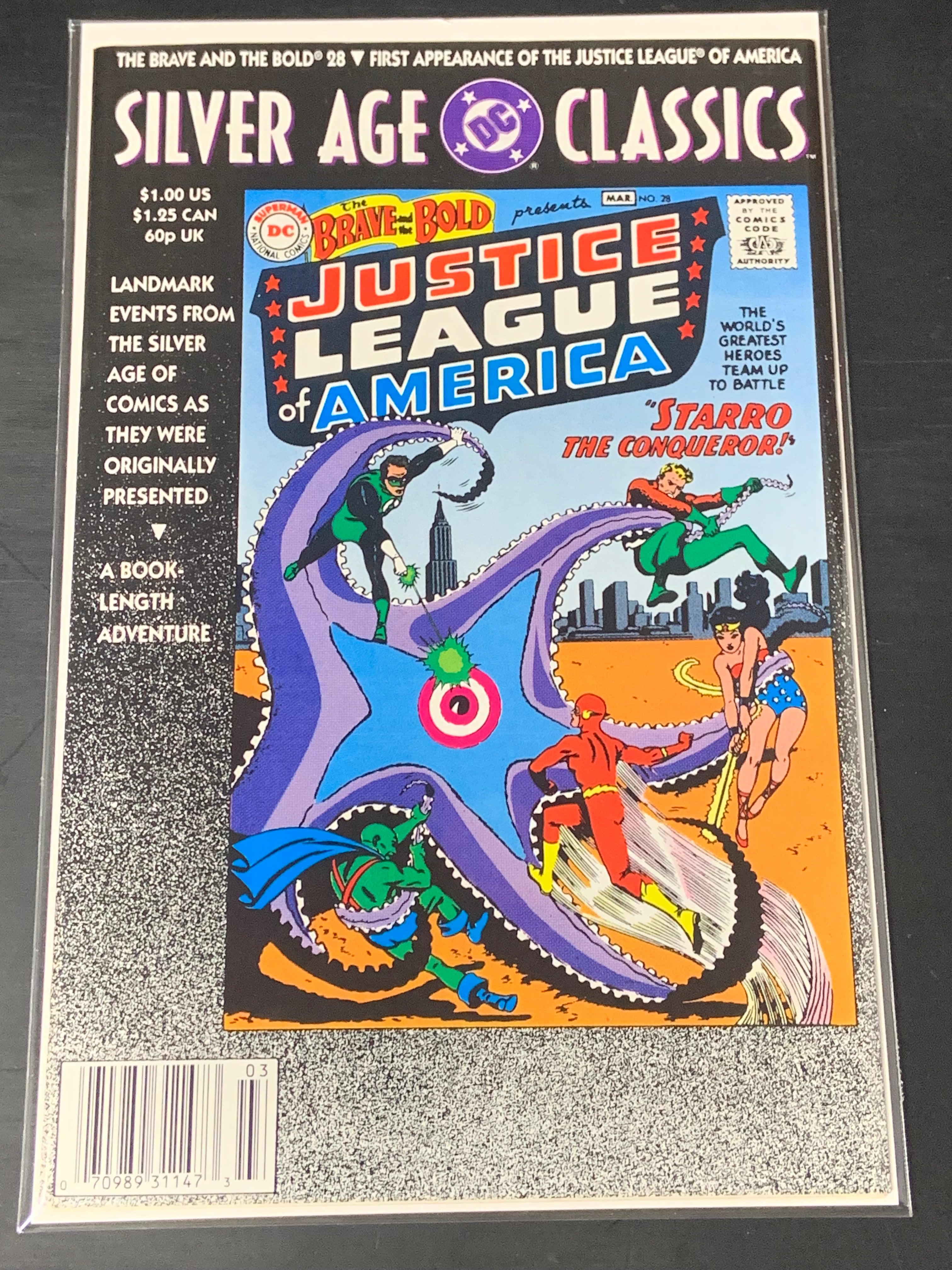 The Brave and the Bold 28 DC Silver Age Classics Reprints 1st App of the JLA