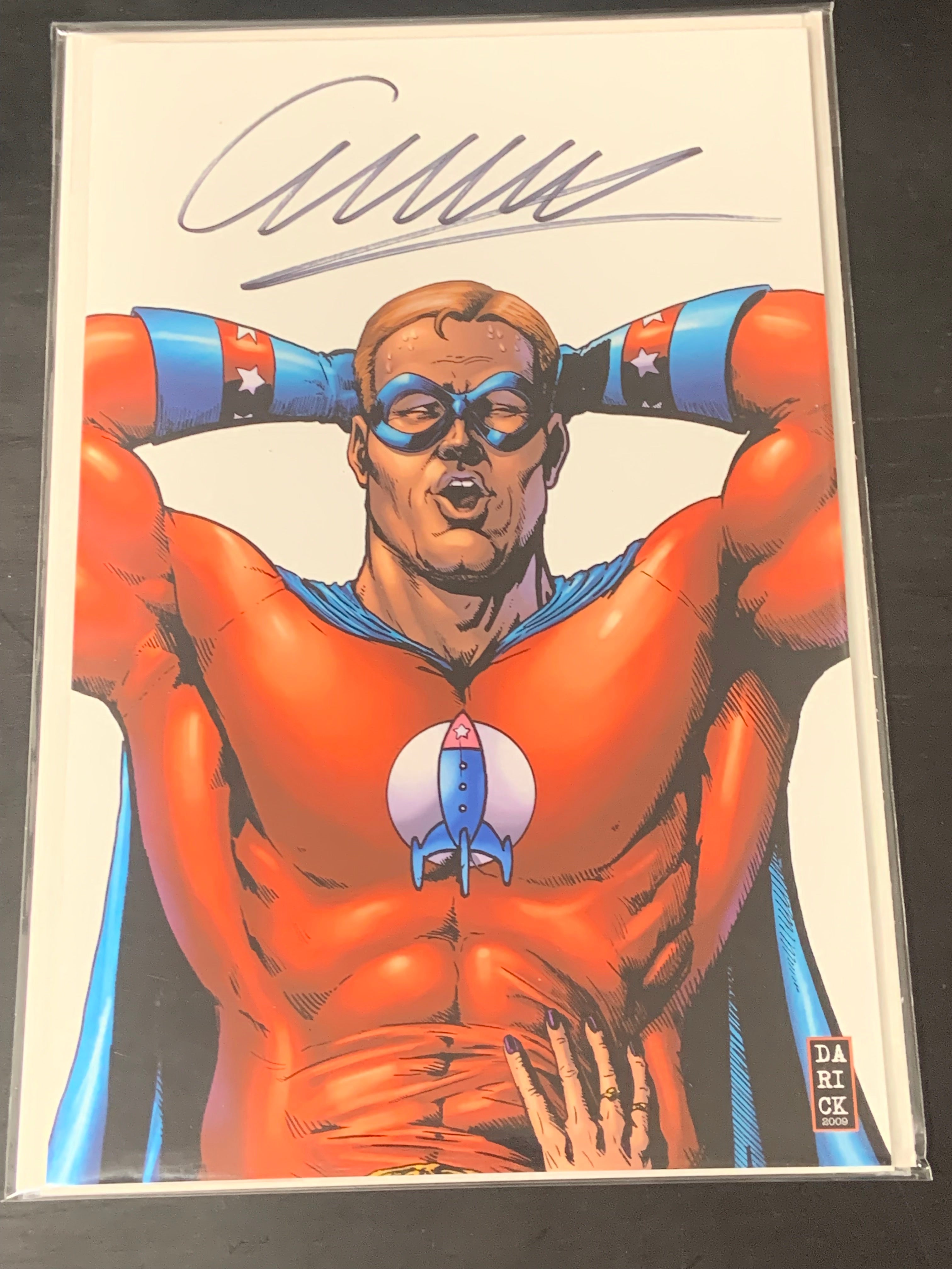 Herogasm 1 Dynamite Comics 1st App of Soldier Boy Virgin Variant Signed With COA