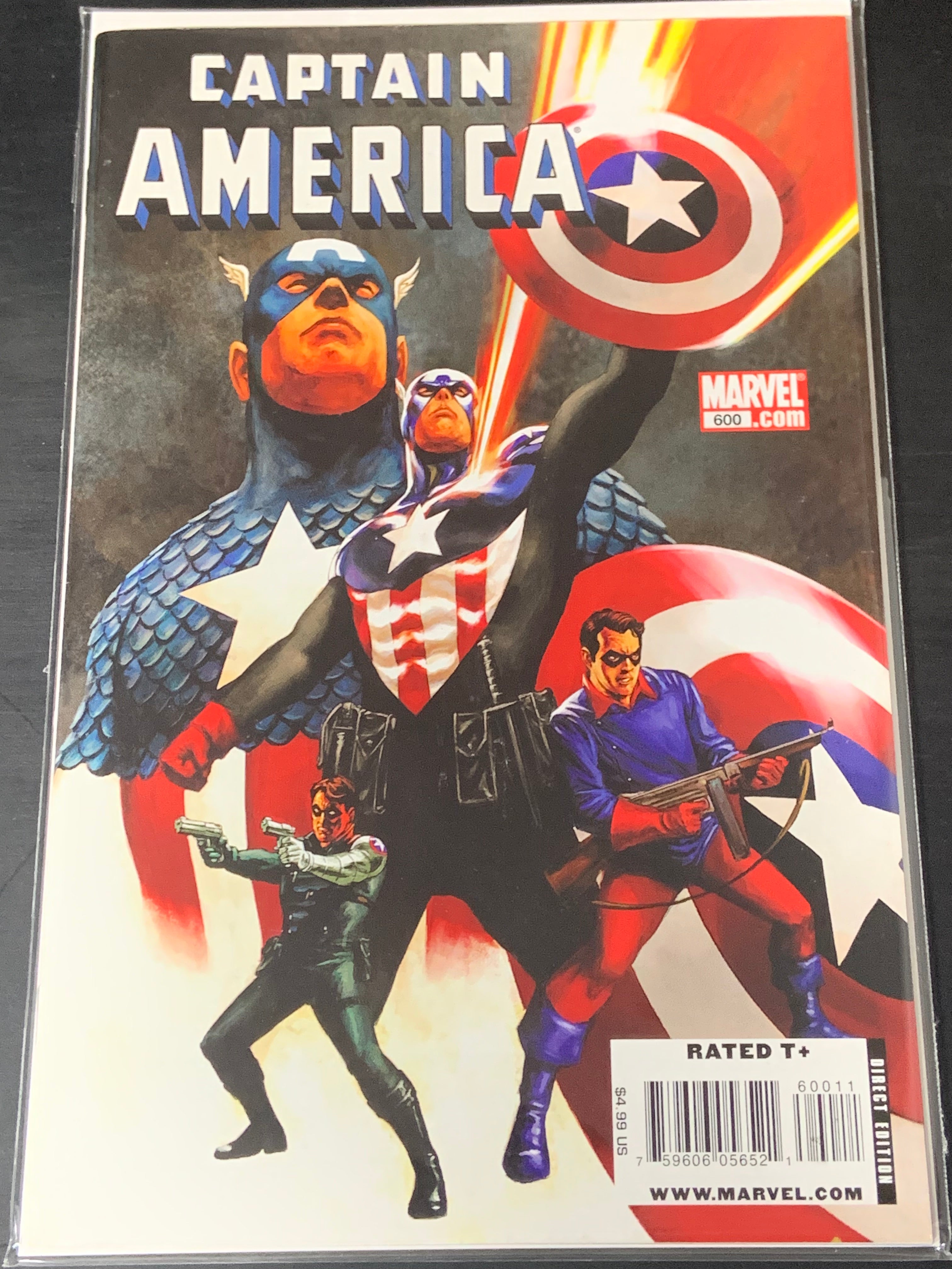 Captain America 600 Marvel 29 Steve Epting Cover