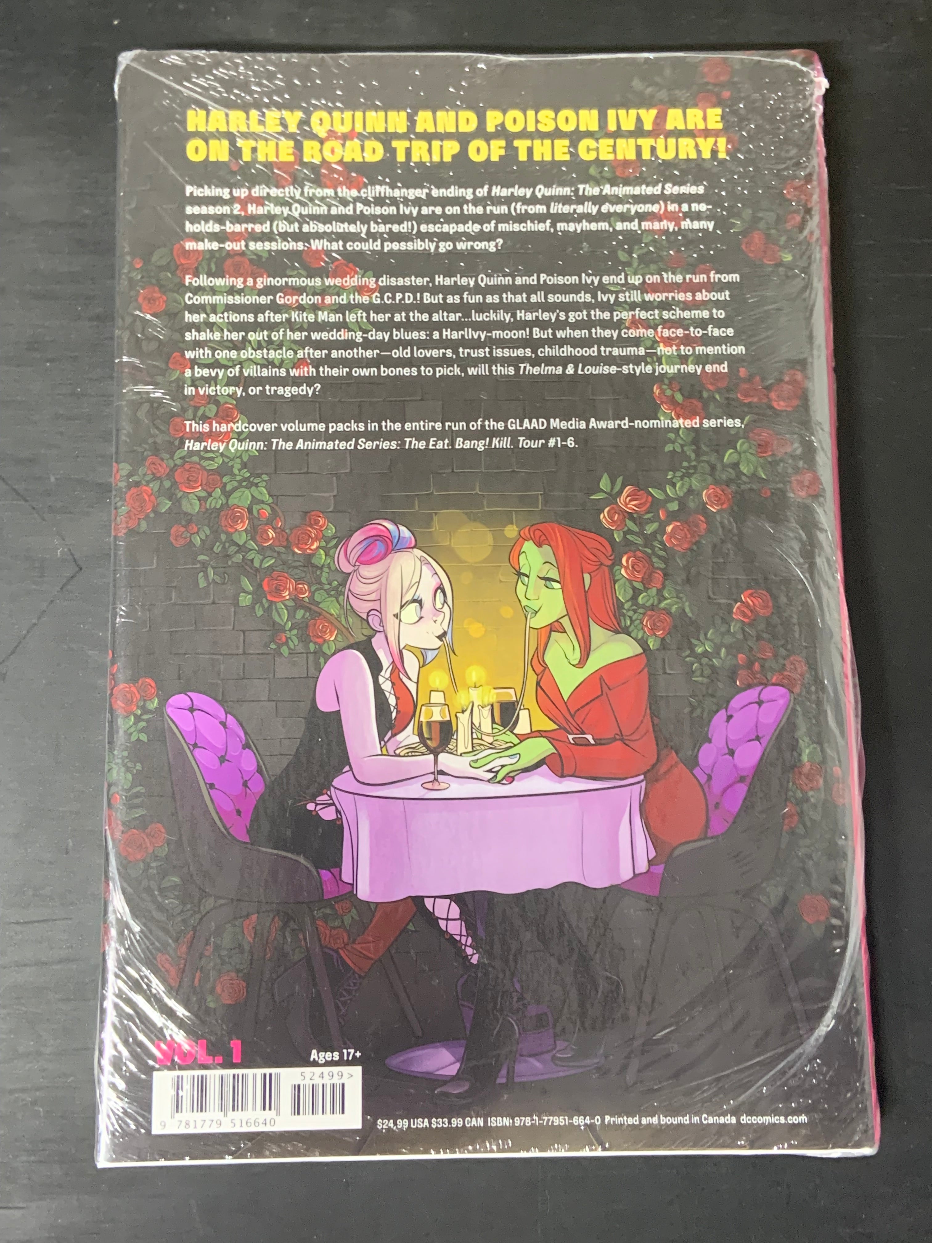 Harley Quinn The Animated Series The Eat Bang Kill Tour DC Hardcover