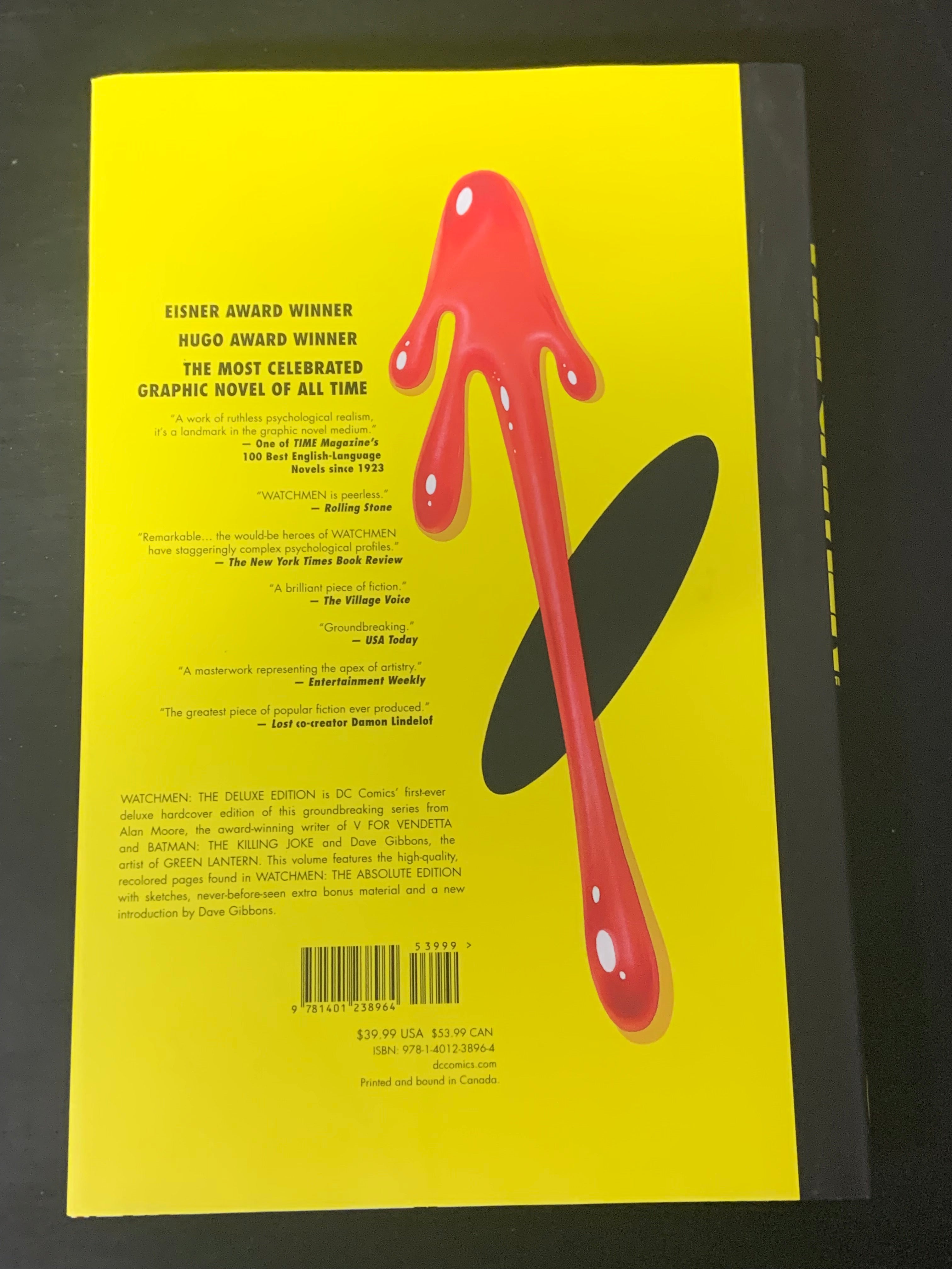 Watchmen The Deluxe Edition DC Oversized Hardcover