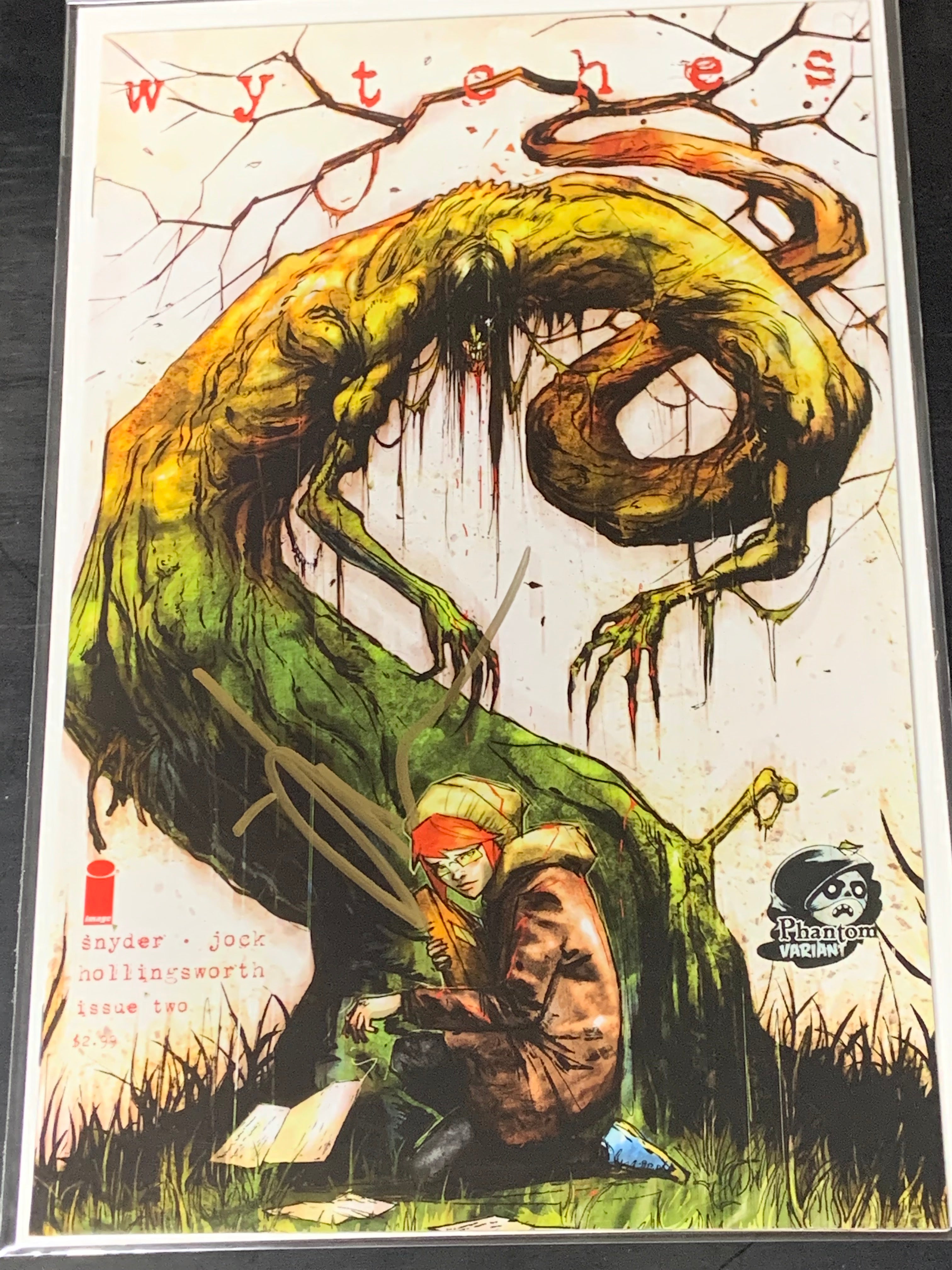 Wytches 2 Image 2014 Phantom Variant Signed by Jock