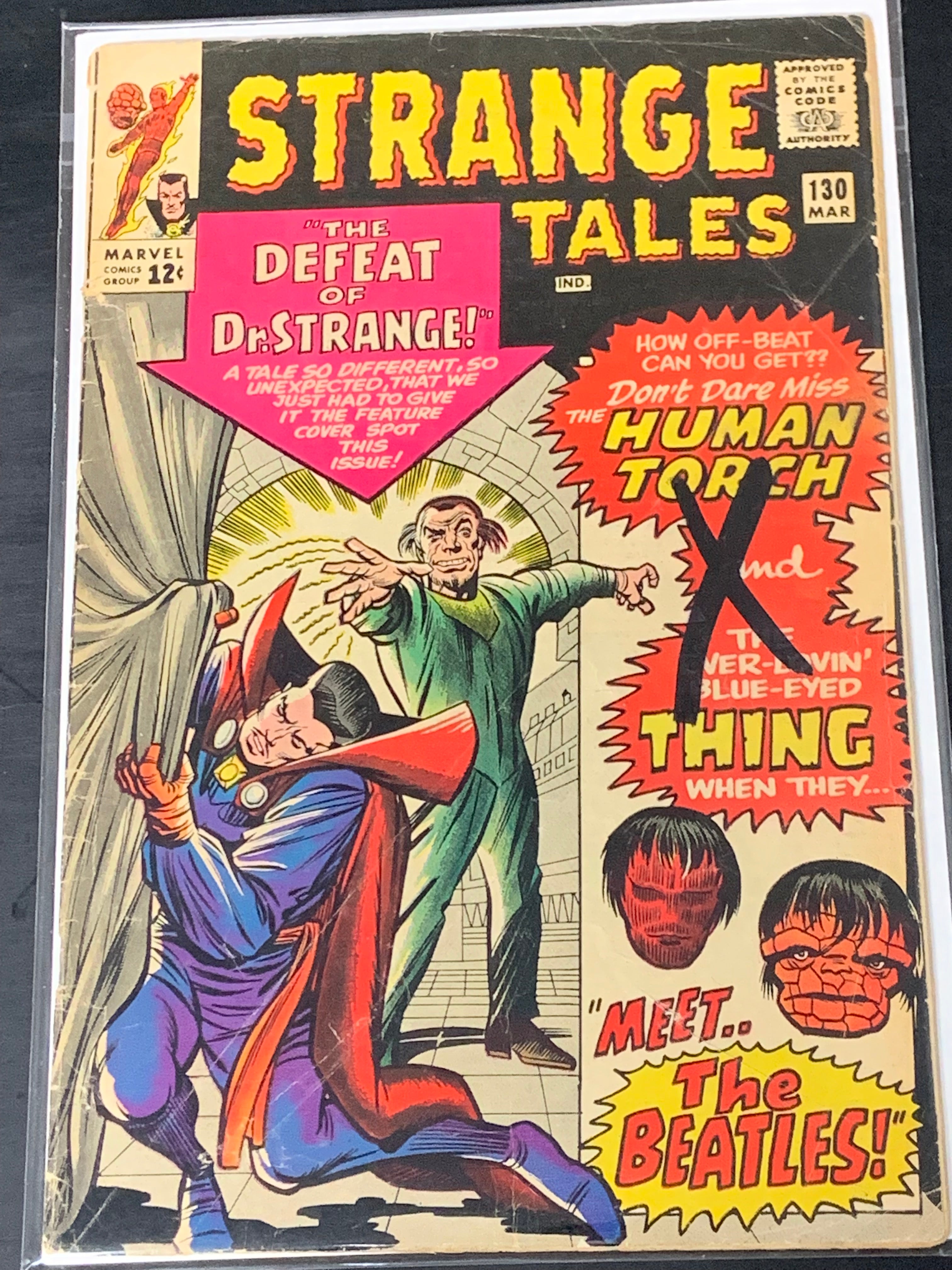 Strange Tales 130 Marvel 1965 1st App of Kaecilius 3rd Dormammu