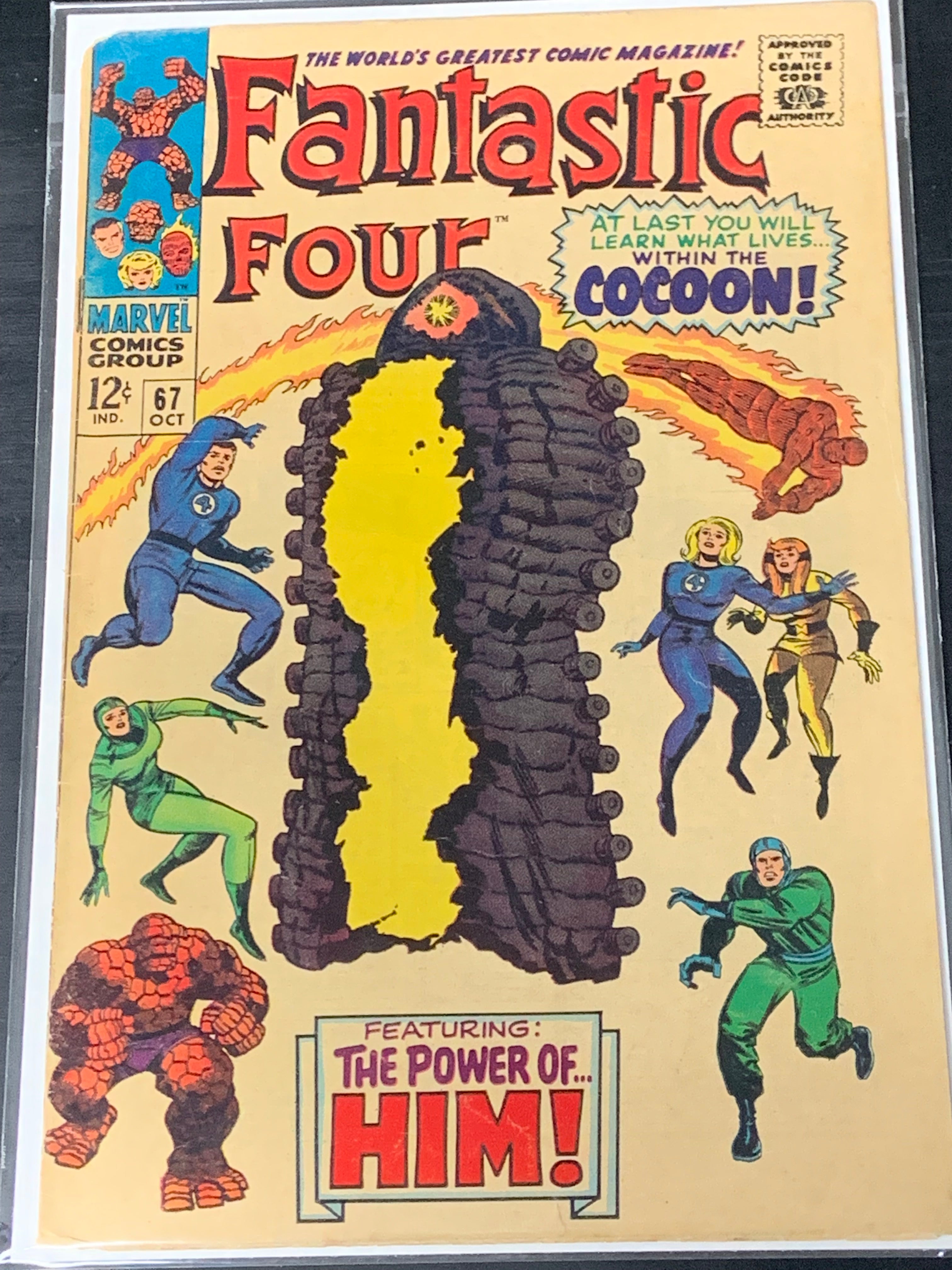 Fantastic Four 67 Marvel 1967 1st App and Origin of HIM