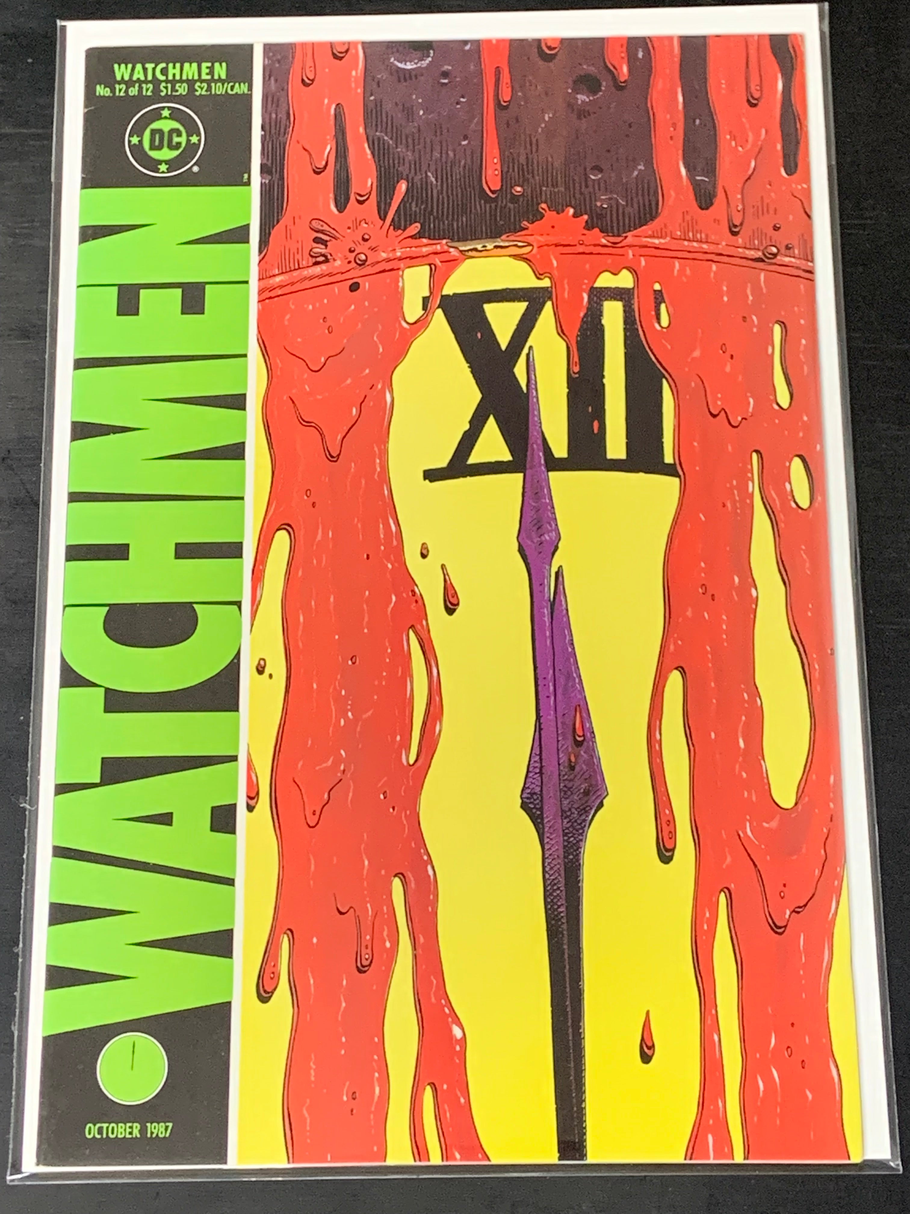 Watchmen 12 DC 1987 Final Issue, Death of Rorschach