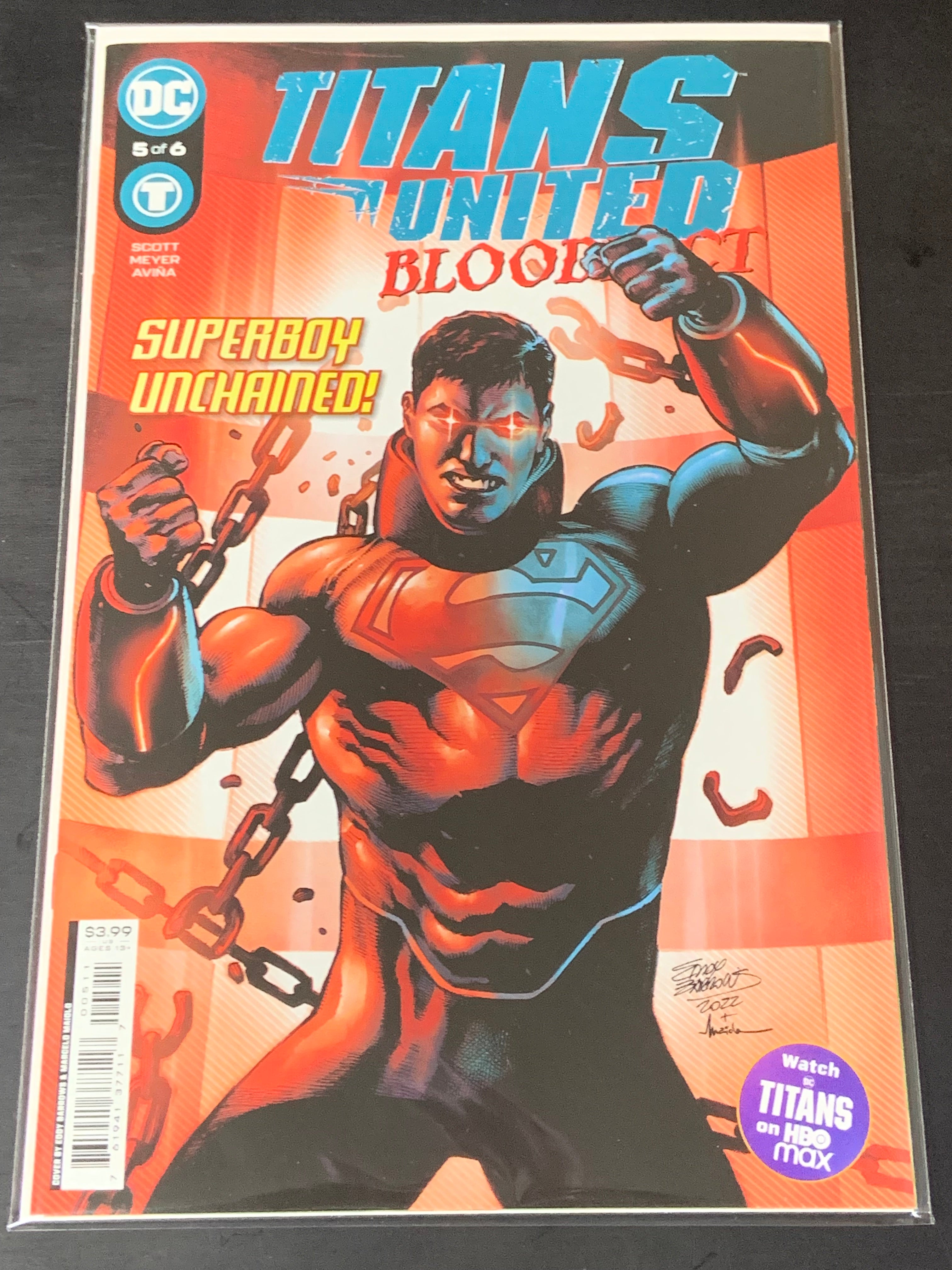 Titans United Bloodpact 5 DC 2023 Cover A