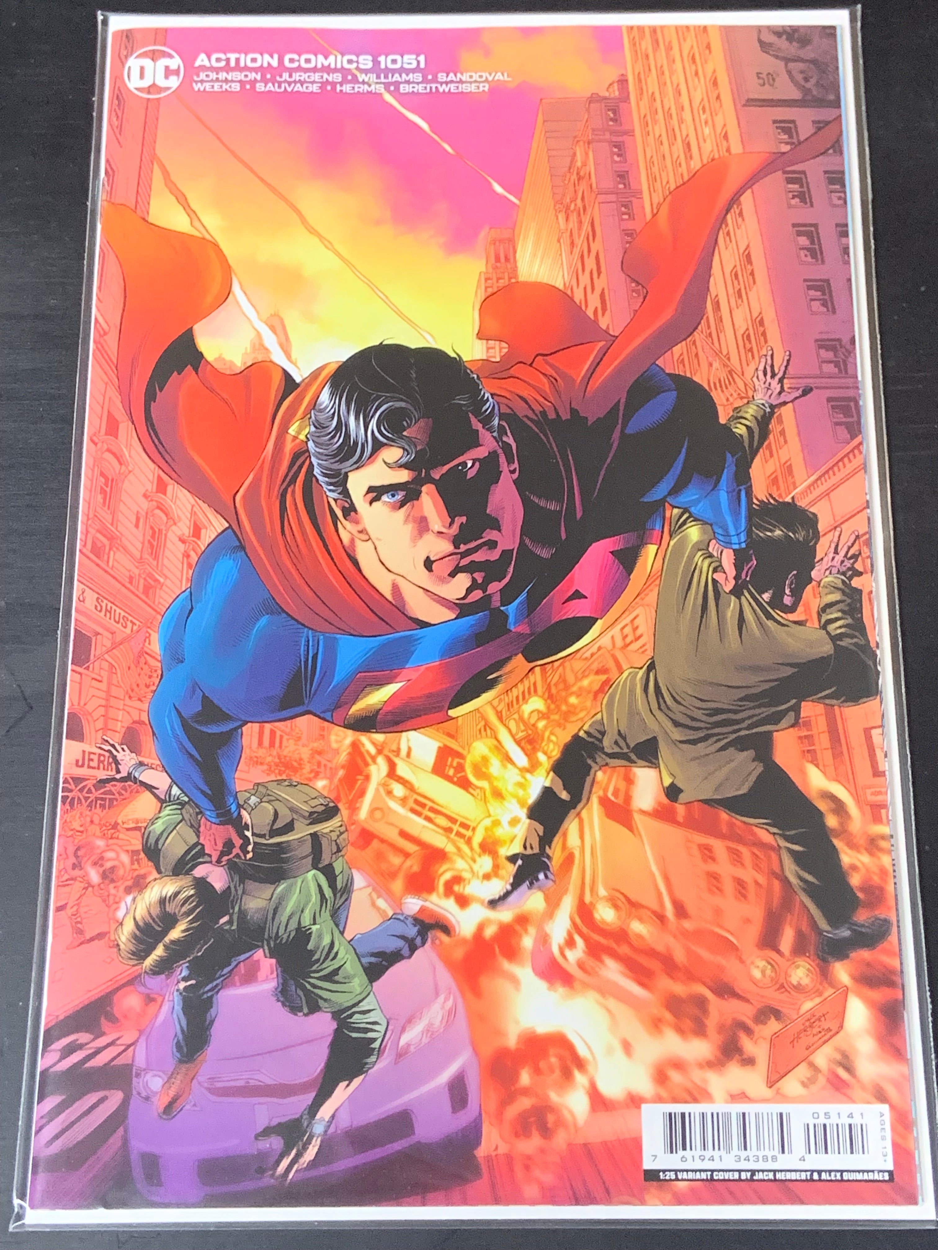 Action Comics 1051 DC 2023 Jack Hebert 1:25 Variant
