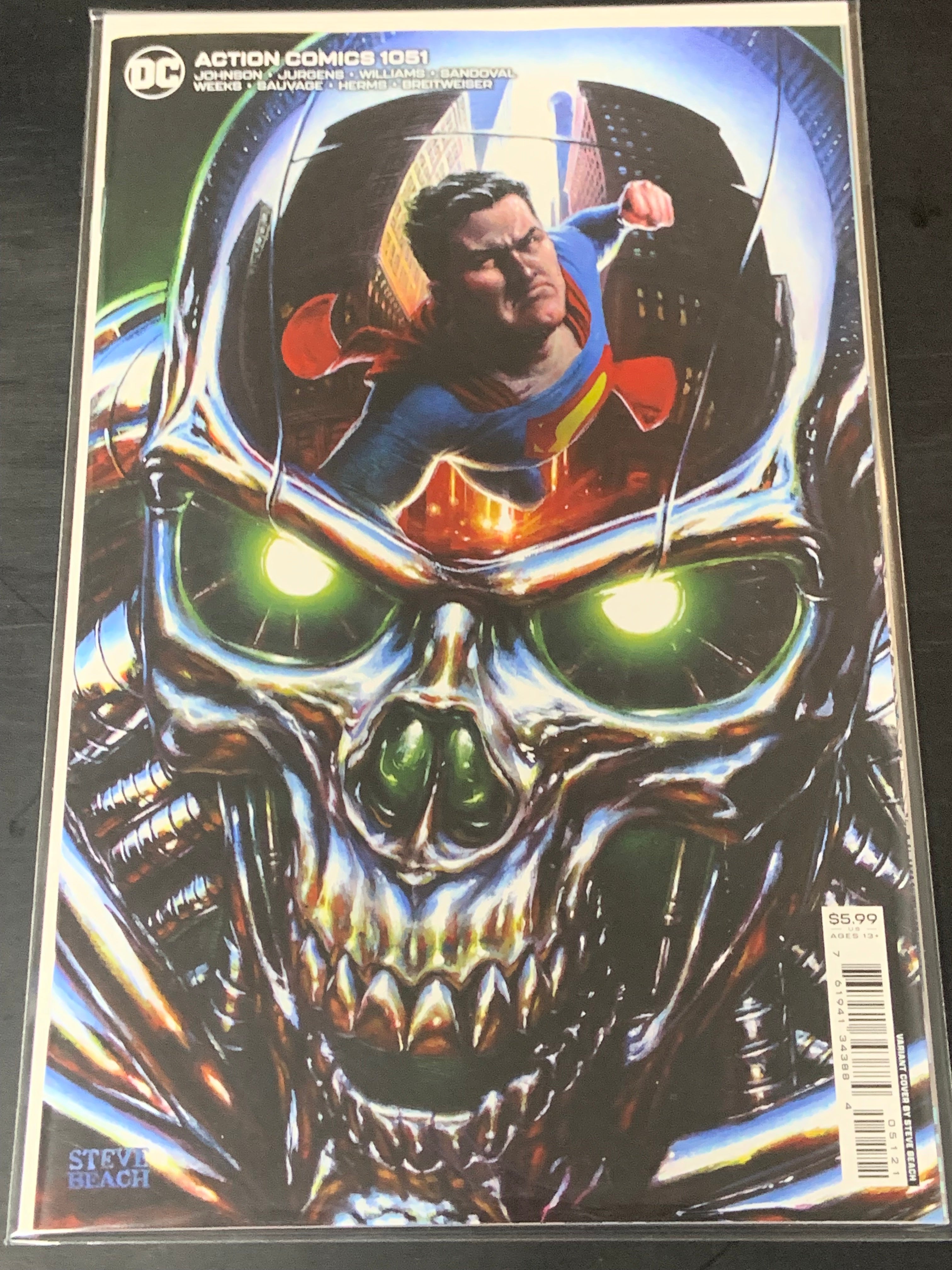 Action Comics 1051 DC 2023 Steve Beach Variant