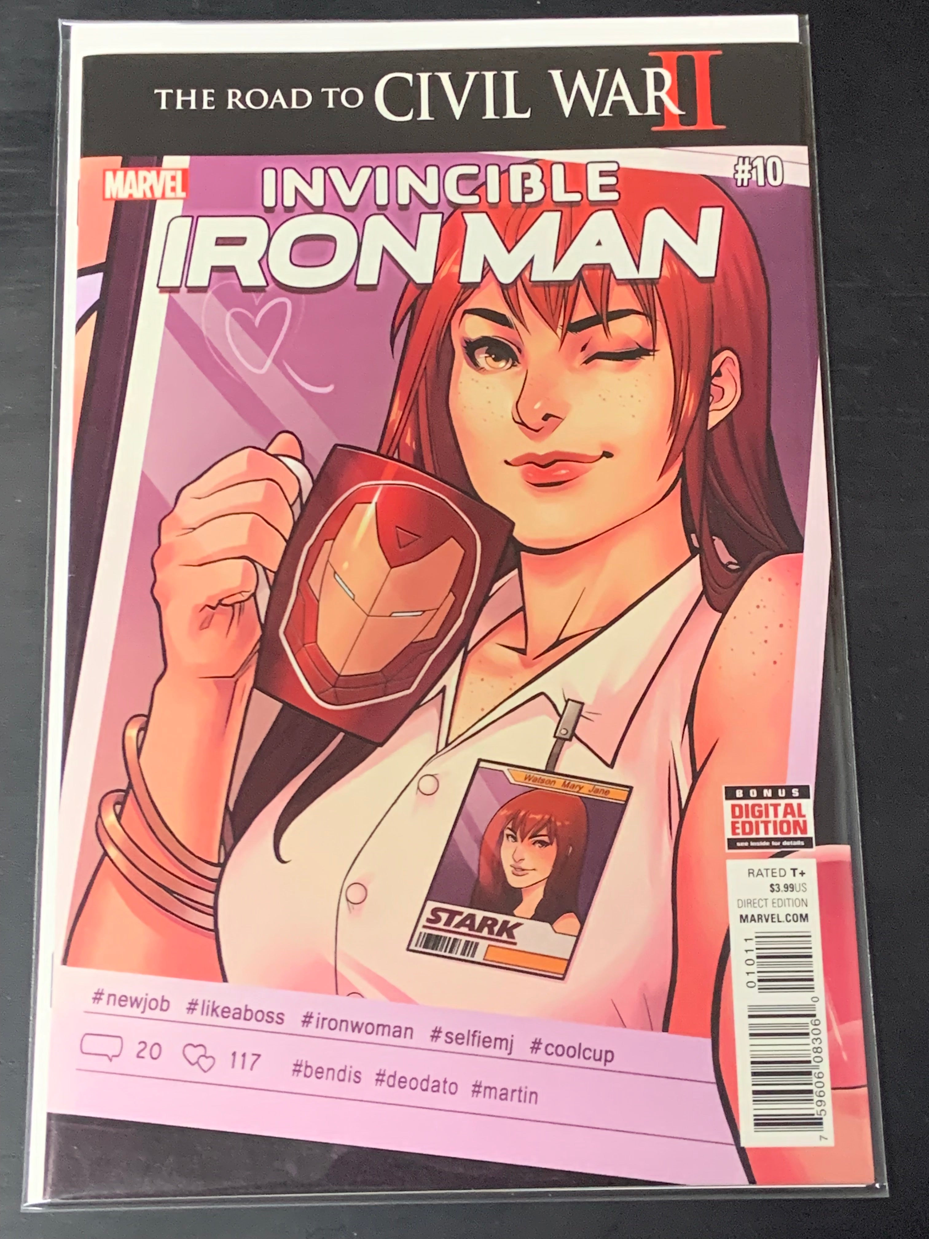 Invincible Iron Man 10 Marvel 2016 2nd Full App of Riri Williams