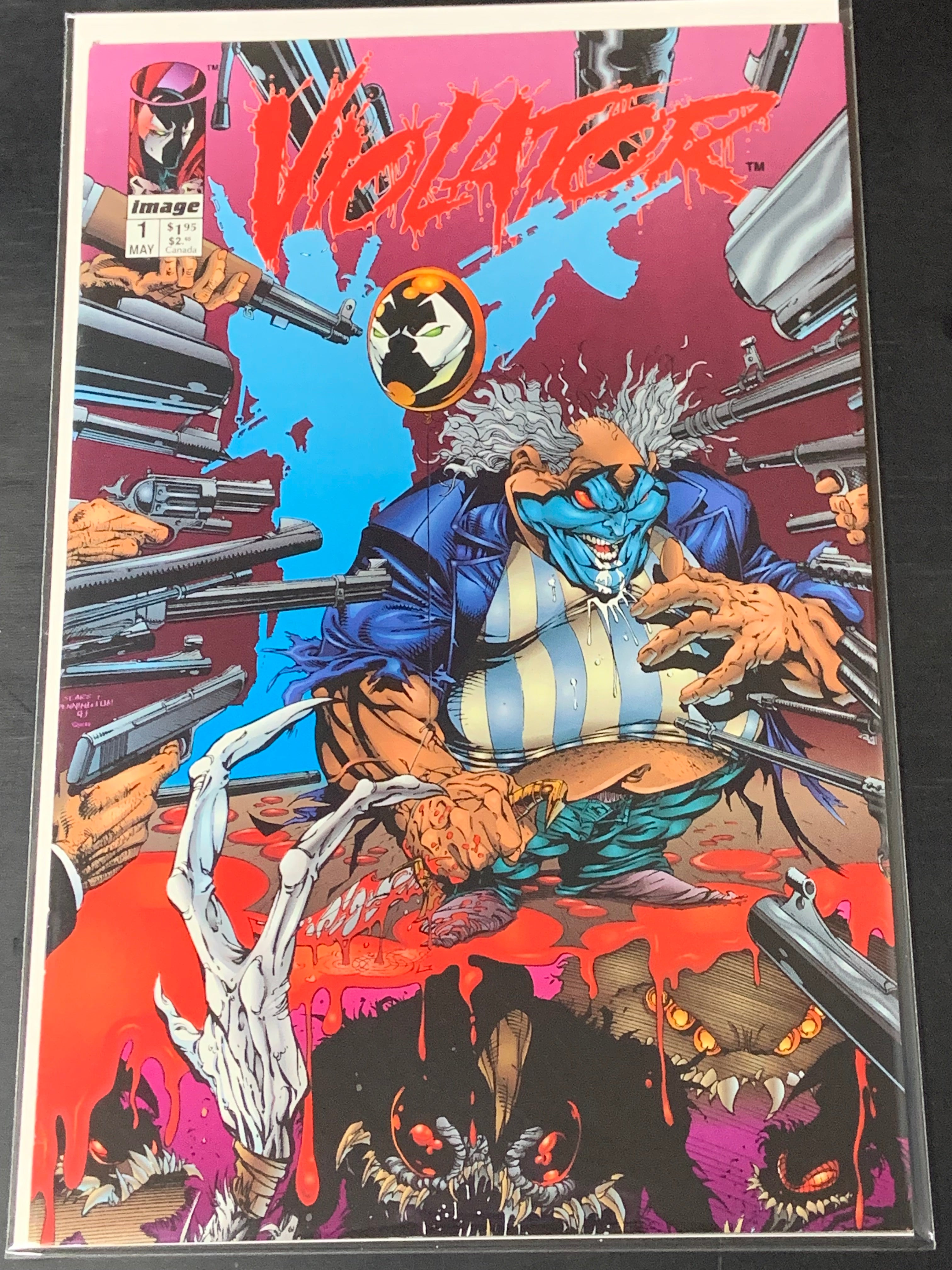 Violator 1 Image 1994 Alan Moore, 1st App of Vindicator & More