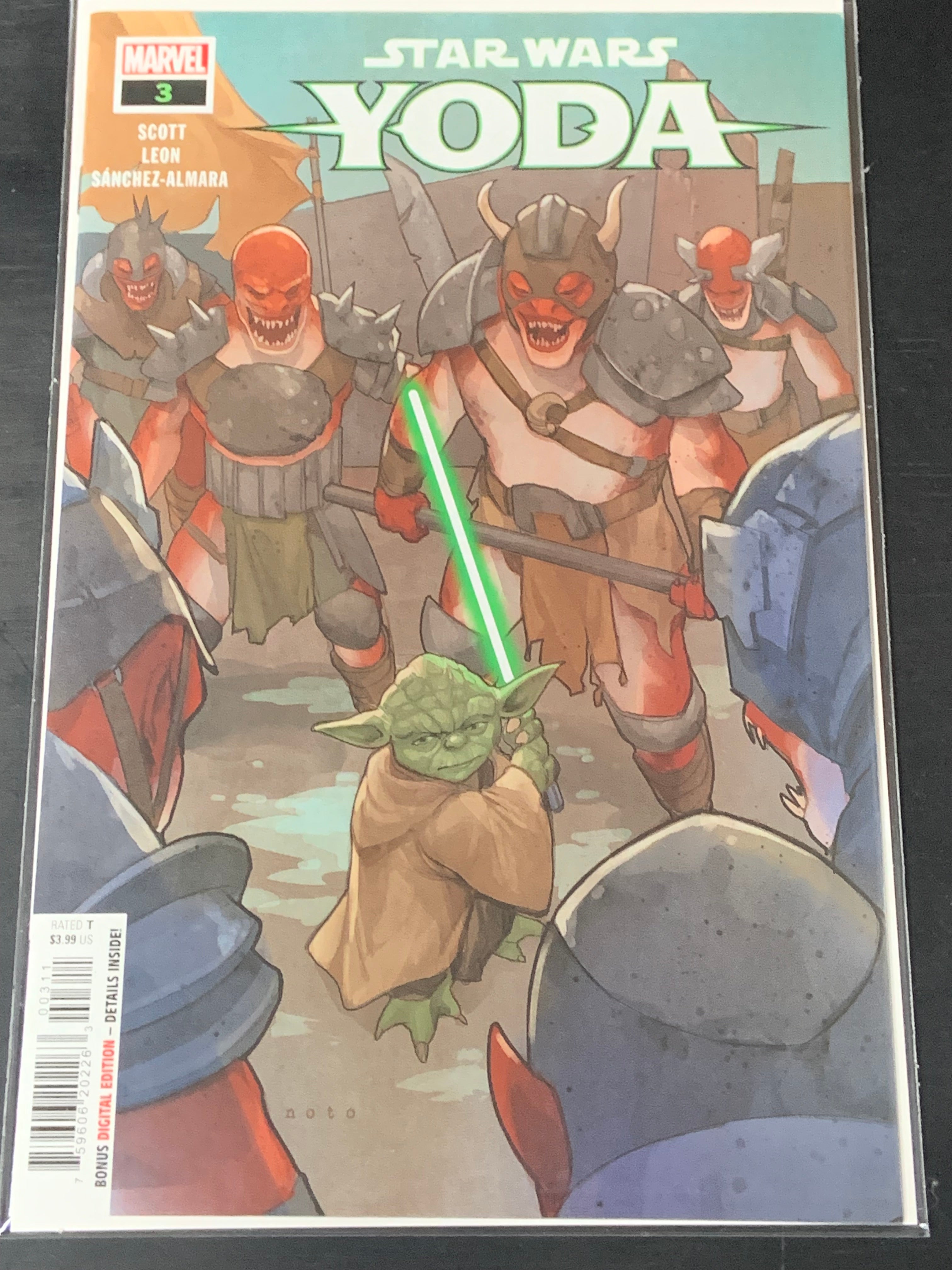 Star Wars Yoda 3 Marvel 2023 Cover A