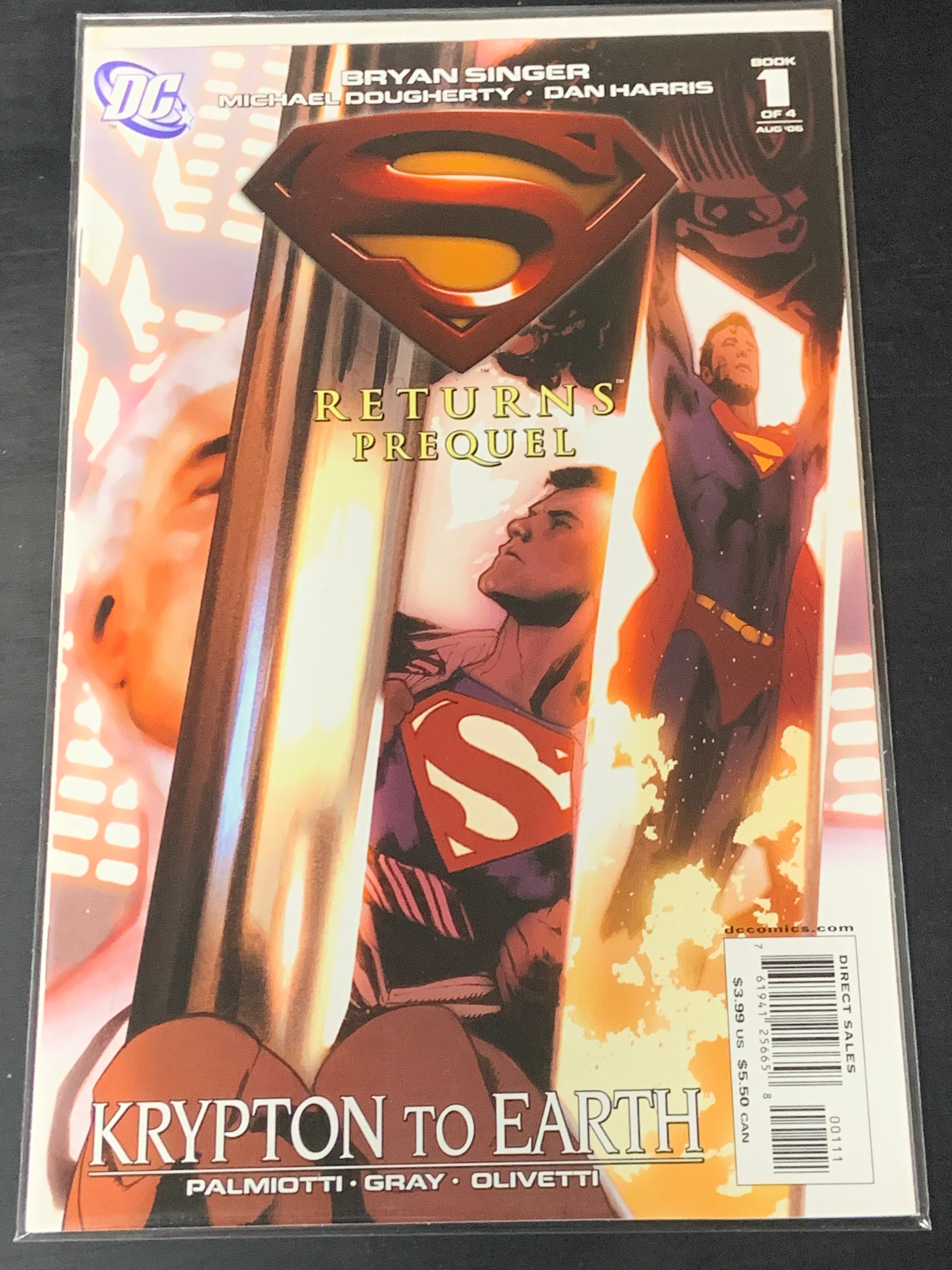 Superman Returns Prequel 1 DC 2006 Krypton to Earth