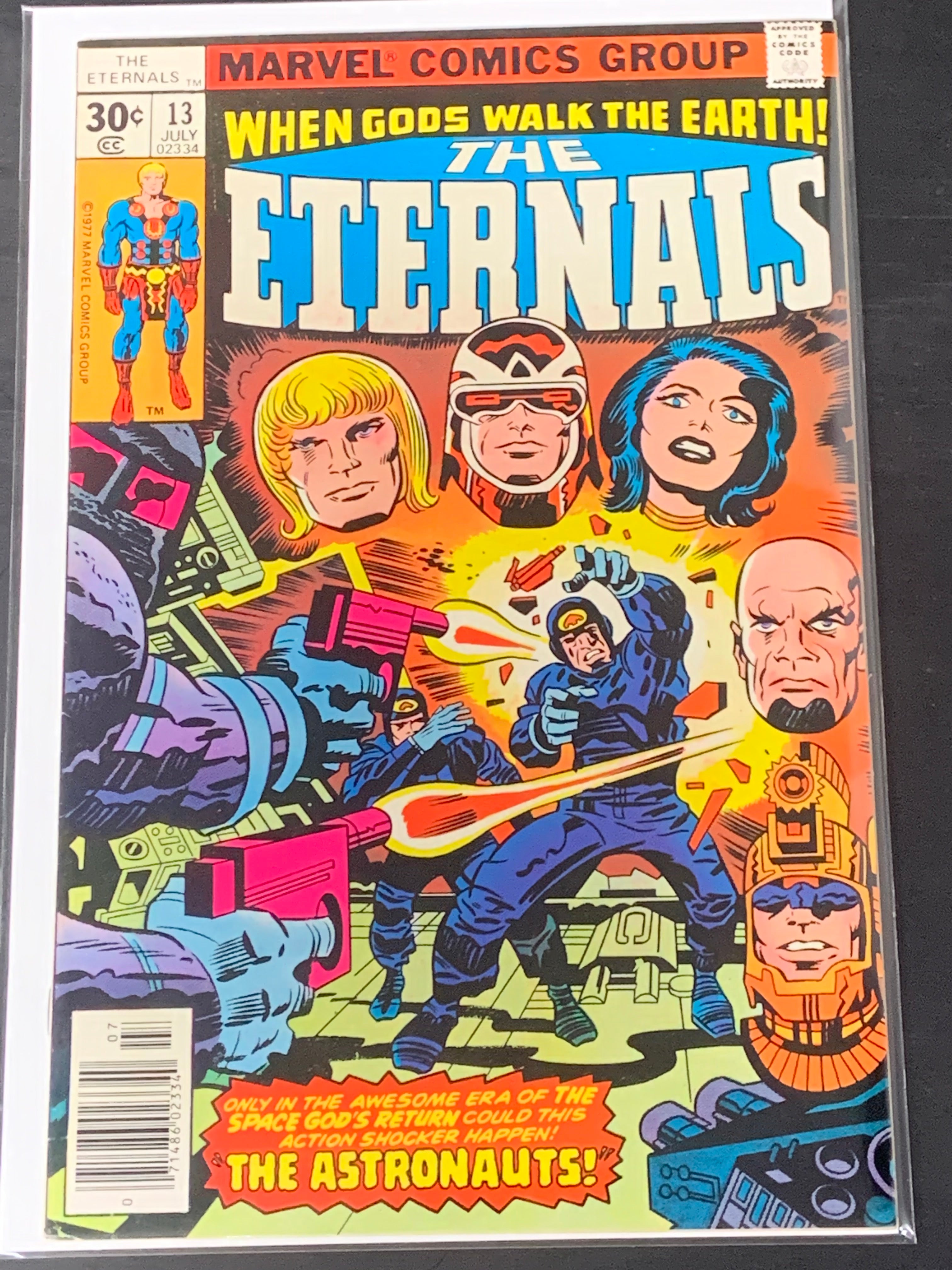Eternals 13 Marvel 1977 1st cameo if The One Above All 1st Gilgamesh