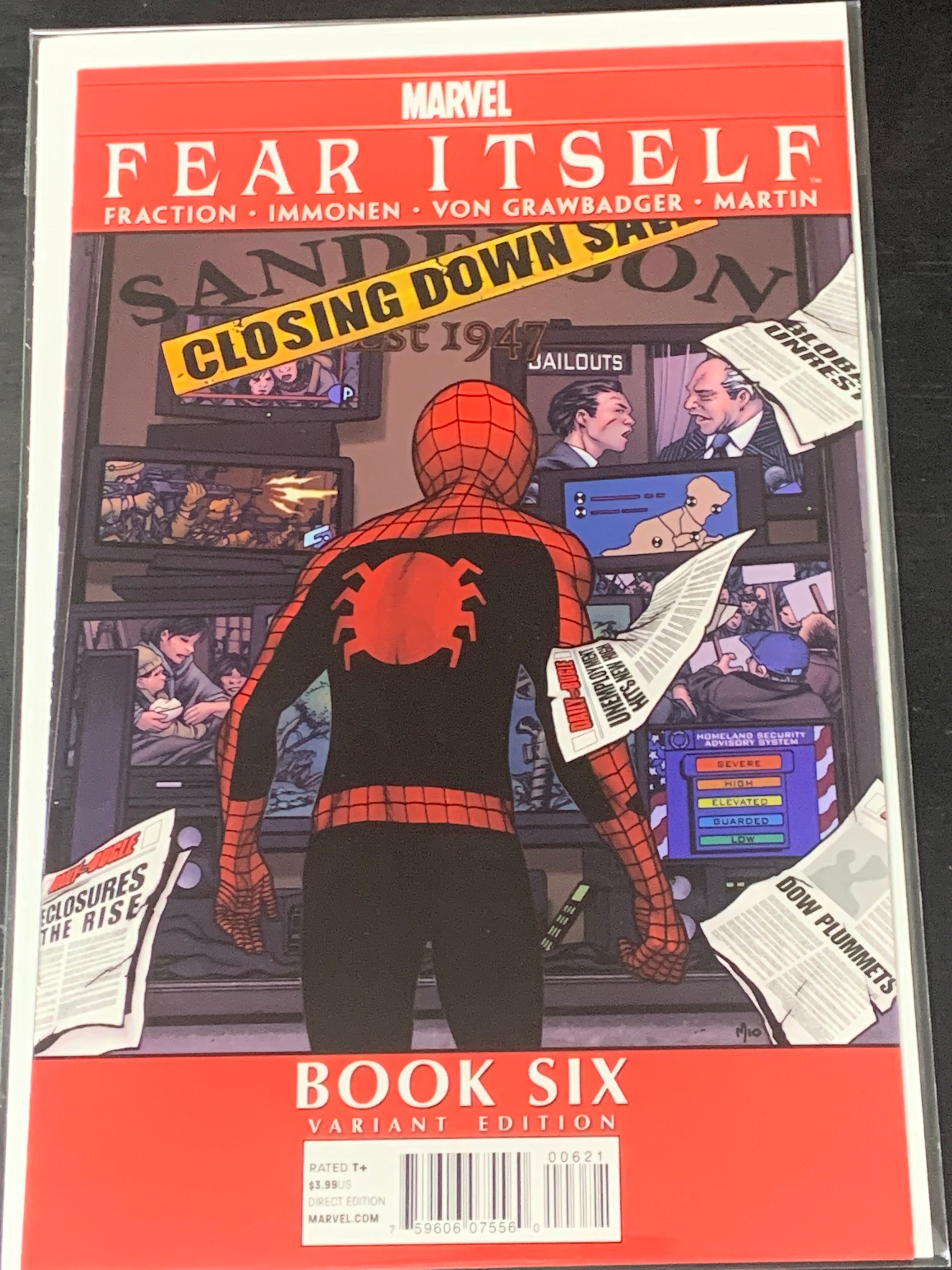 Fear Itself Book 6 Scarce 1:75 Variant