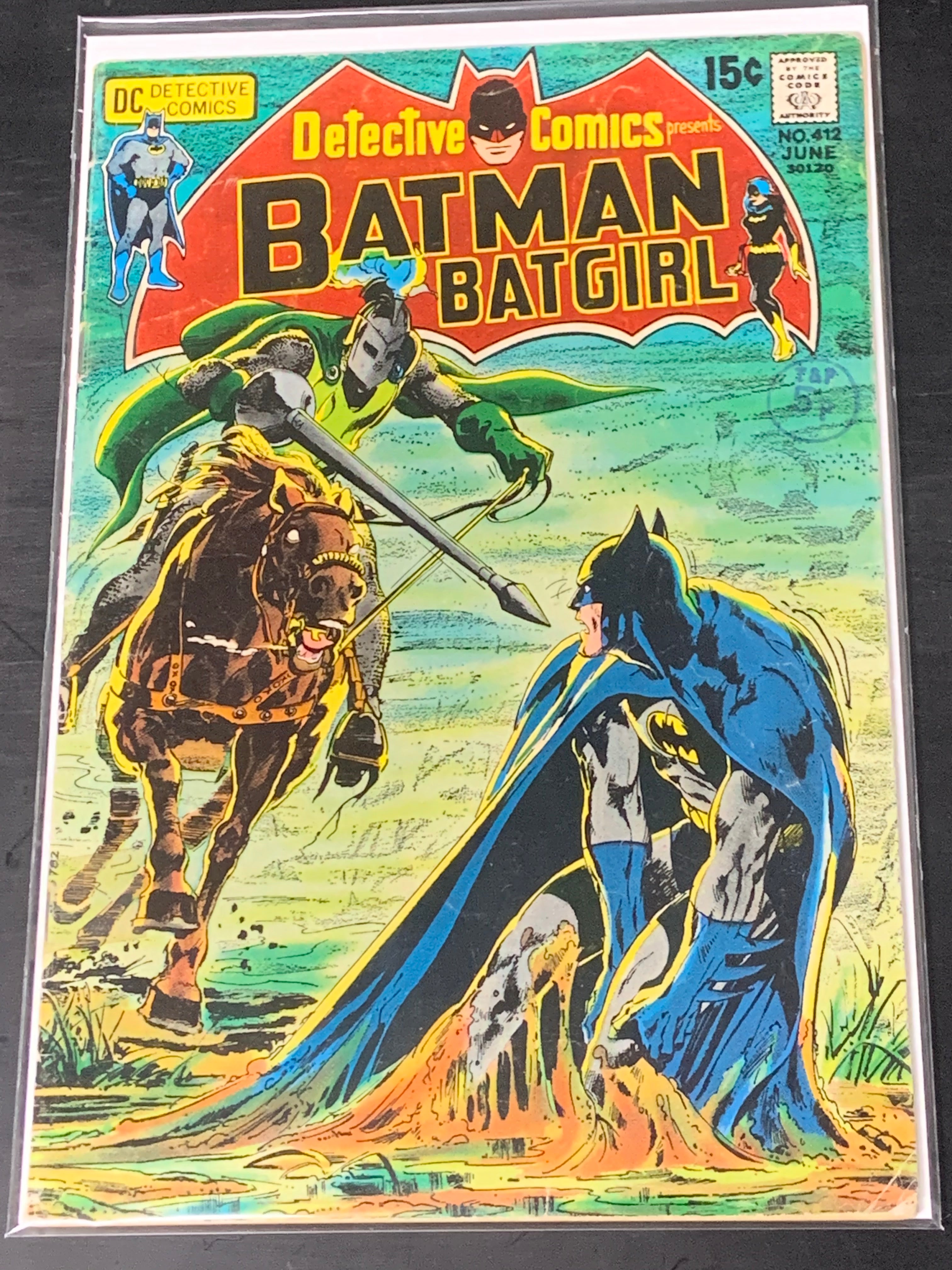 Detective Comics 412 1971 Classic Cover by Neal Adams