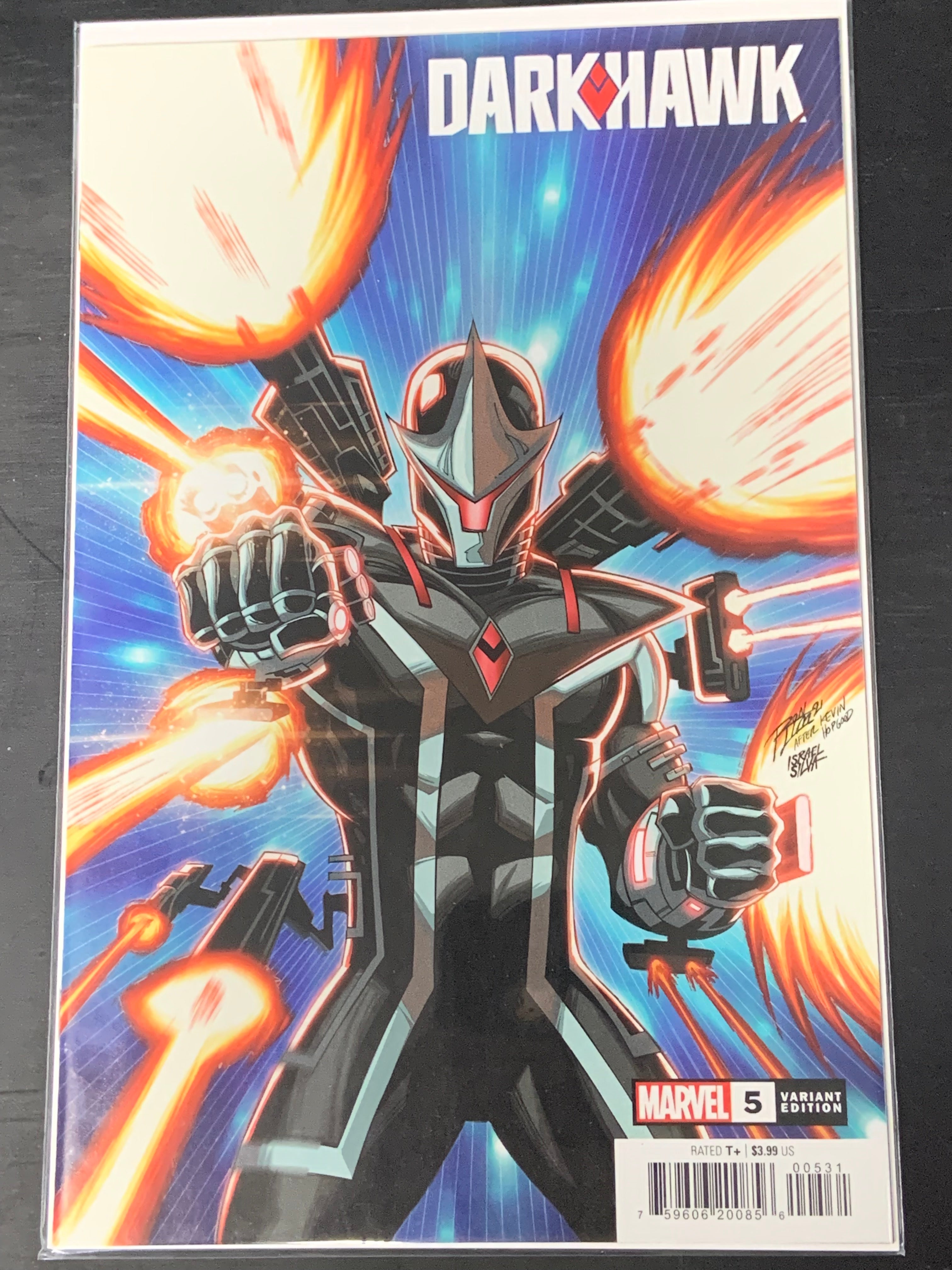 Darkhawk 5 Ron Lim Homage Variant