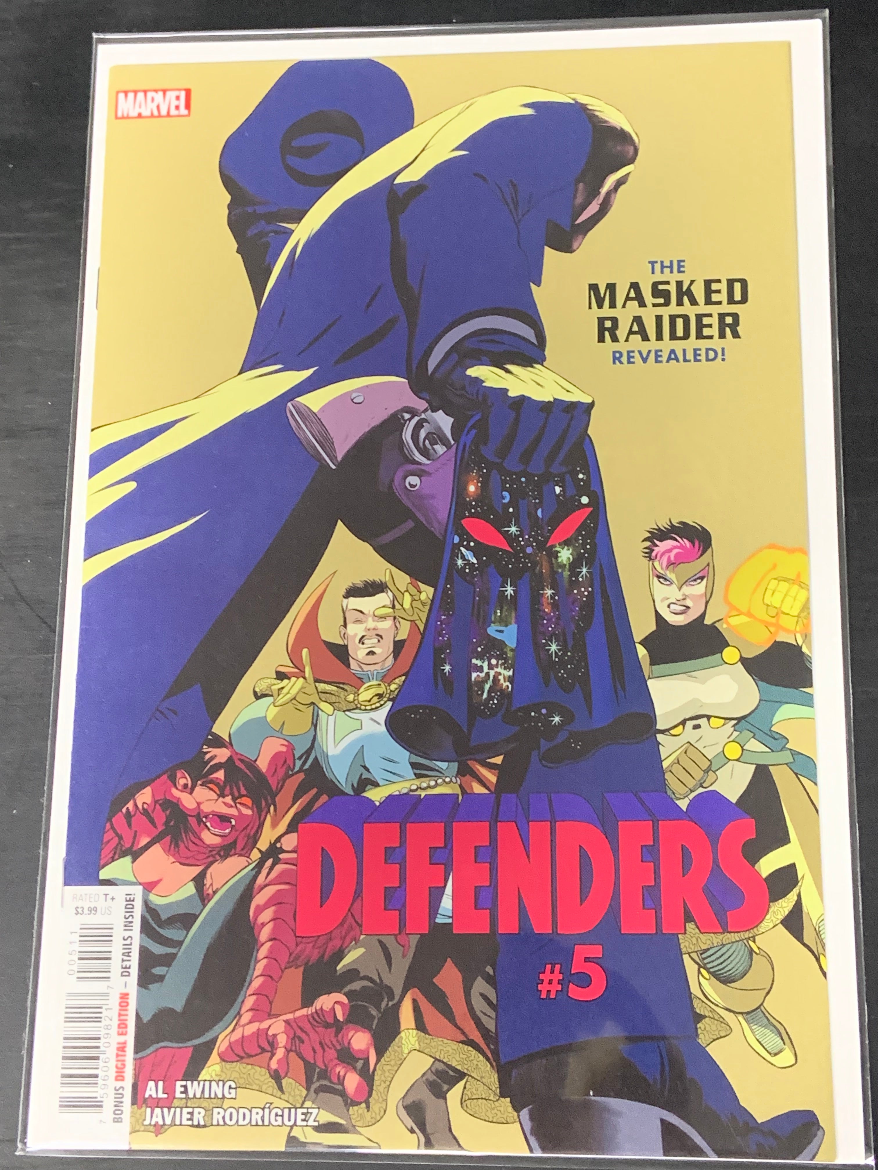 Defenders 5 Identity of the Masked Raider revealed