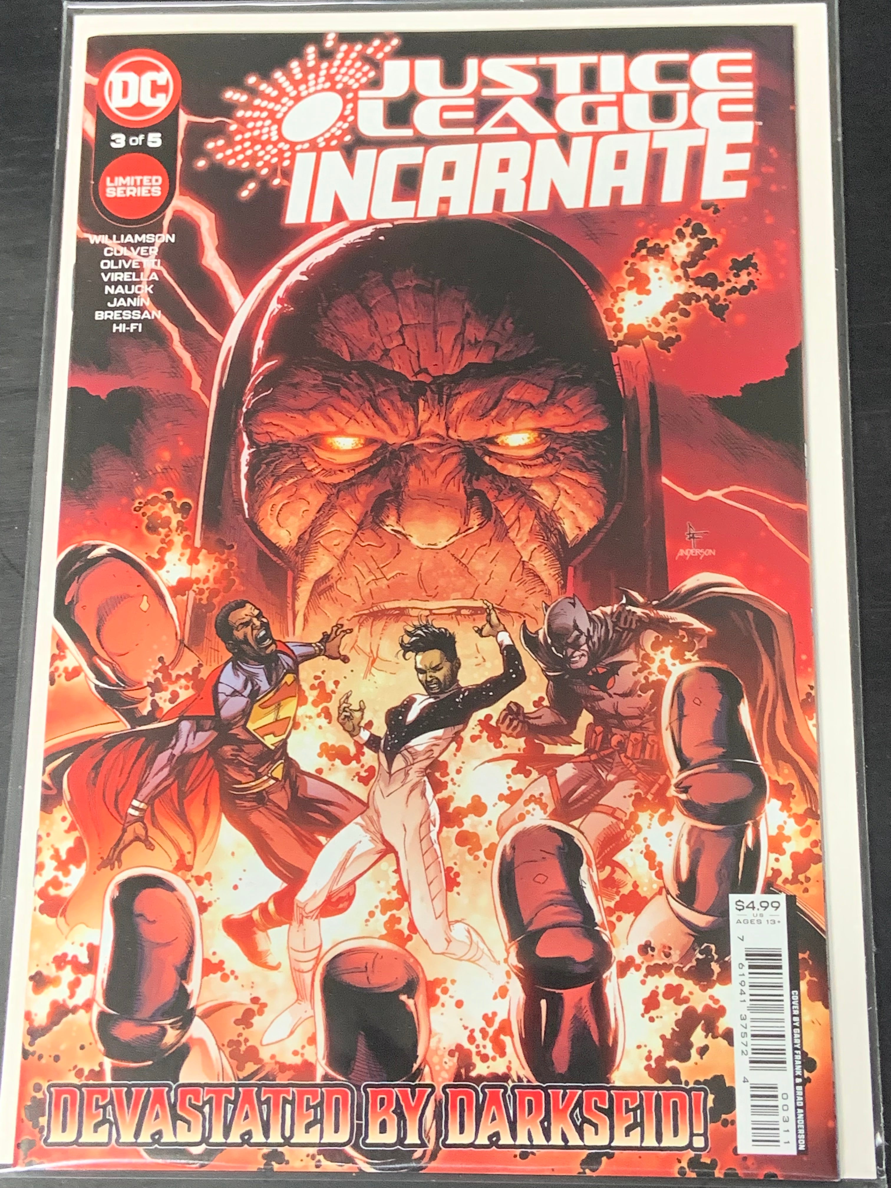 Justice League Incarnate 3 Cover A Darkseid