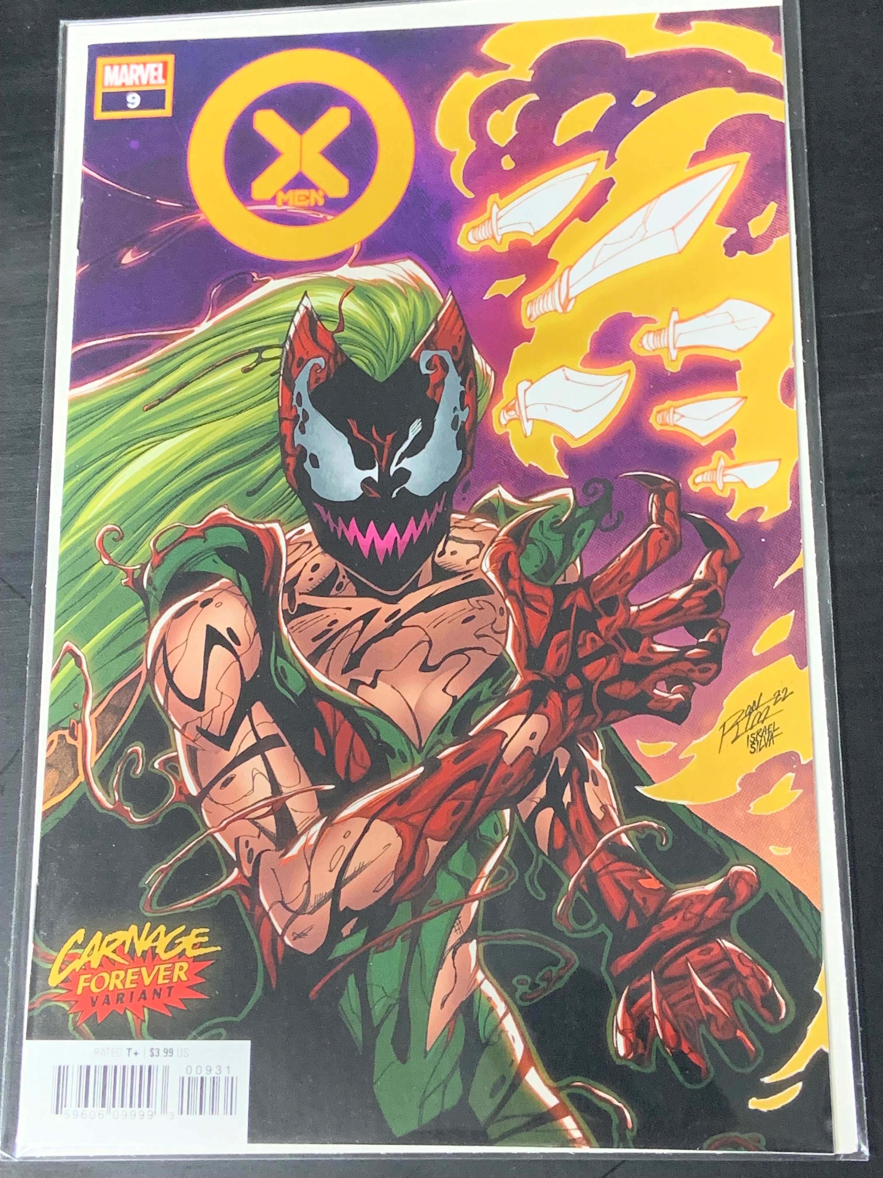 X-Men 9 Marvel 2022 Carnage Forever Variant