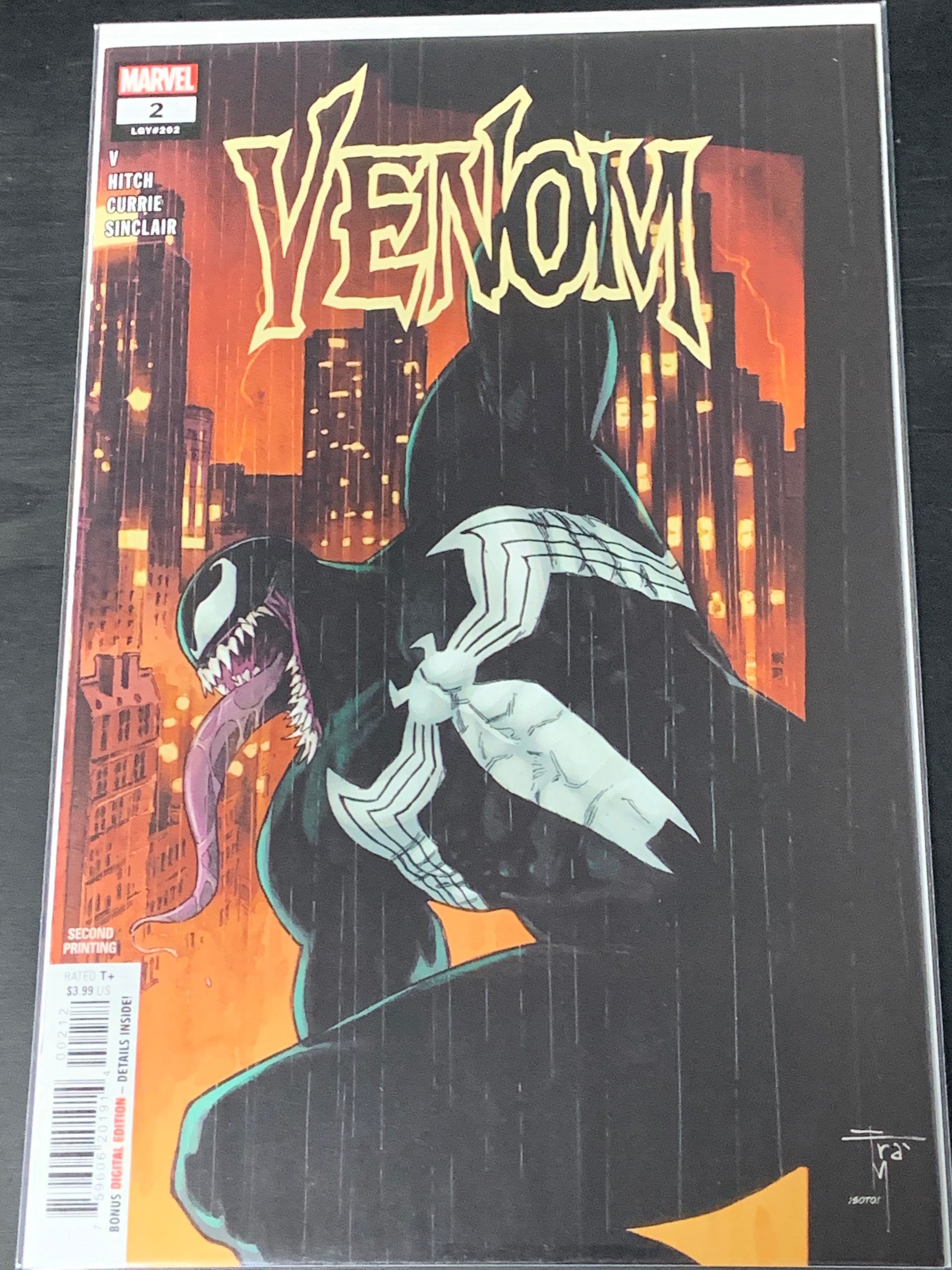 Venom 2 2022 Second Printing - 1st App of Carson & Archer