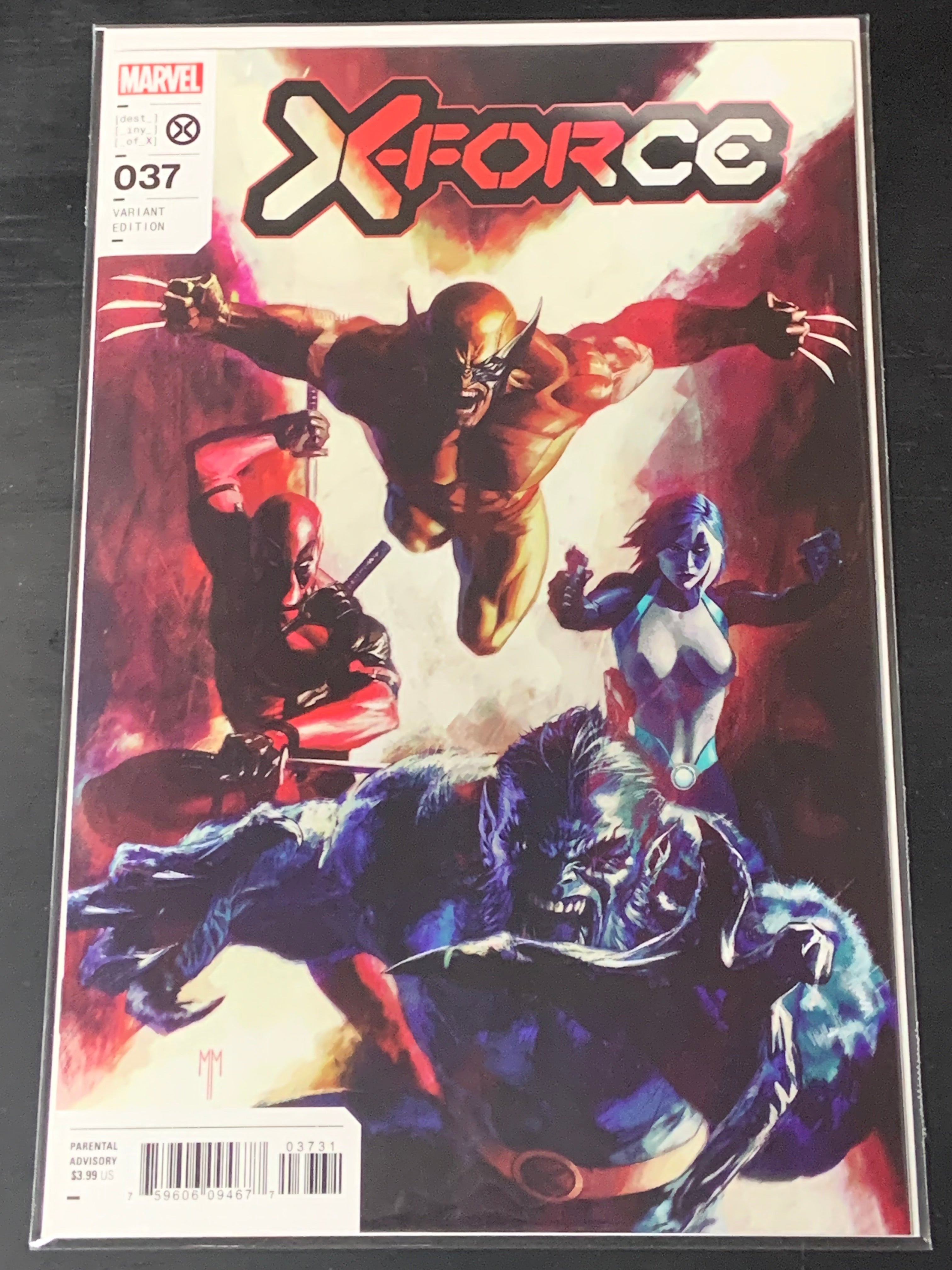X-Force 37 Marvel 2023 Mastrazzo Variant