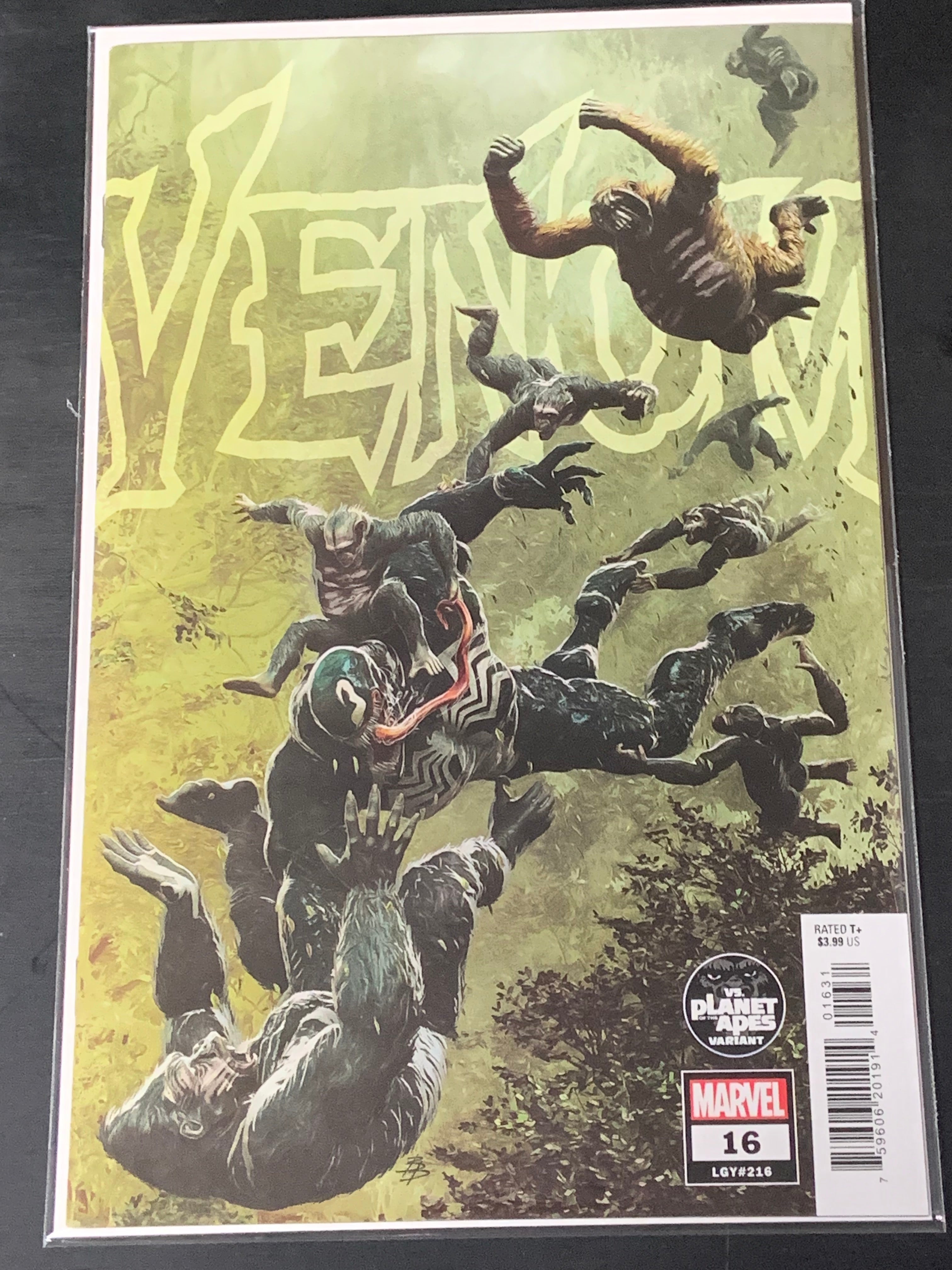 Venom 16 Marvel 2023 Barends Planet Of The Apes Variant