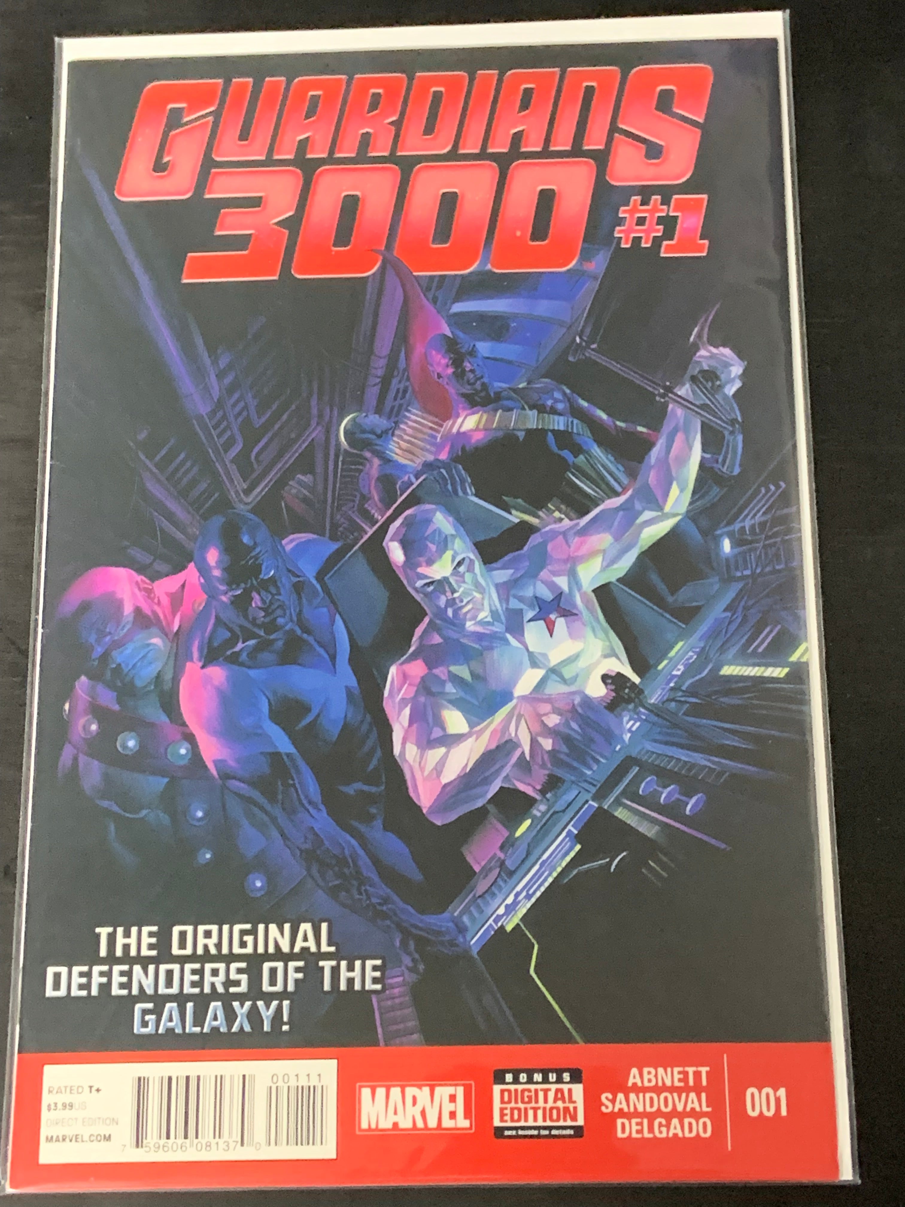 Guardians 3000 1 Marvel 2014 Alex Ross Cover