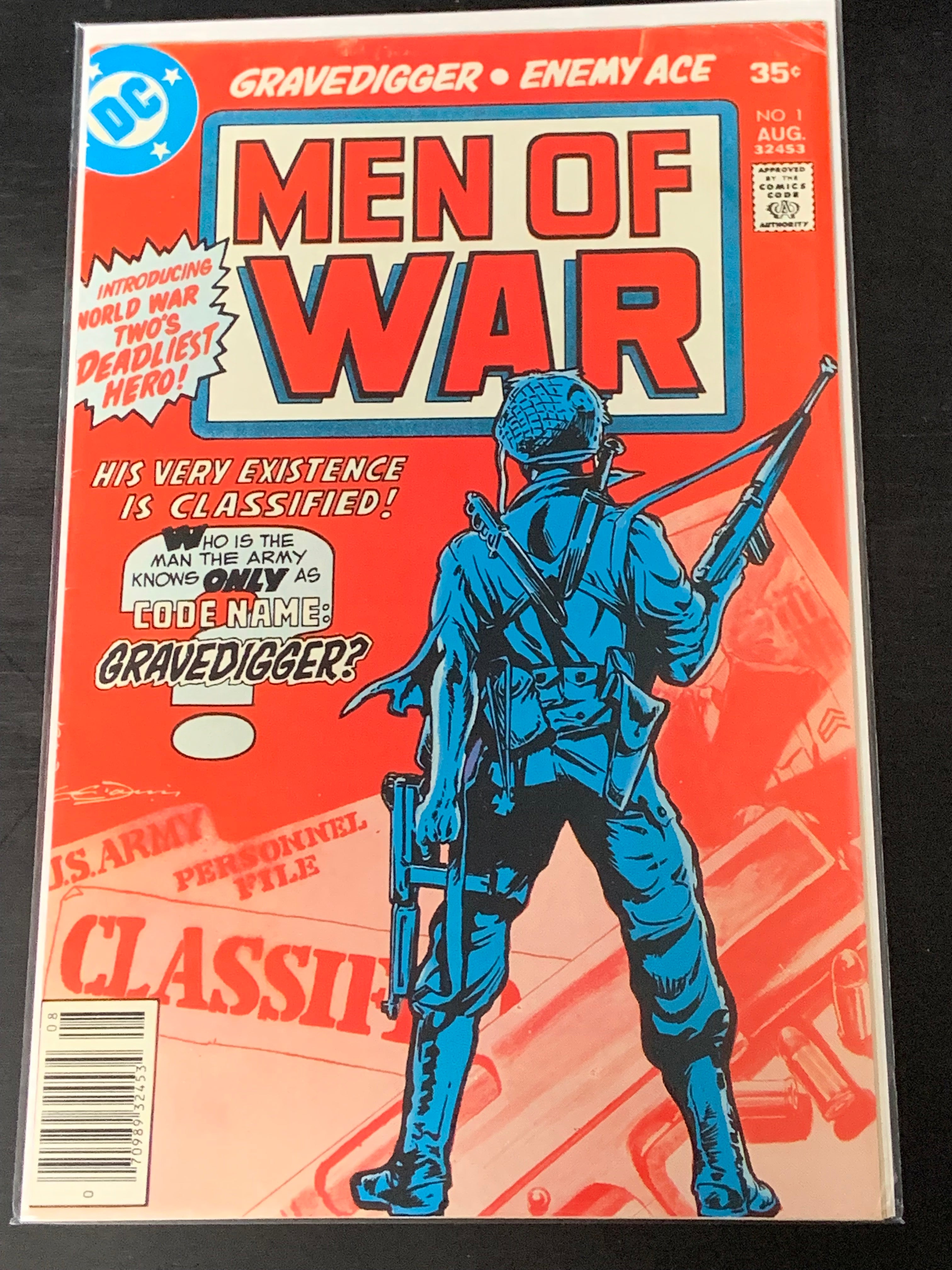 Men of War 1 DC Comics 1977 1st App of Ulysses Hazard