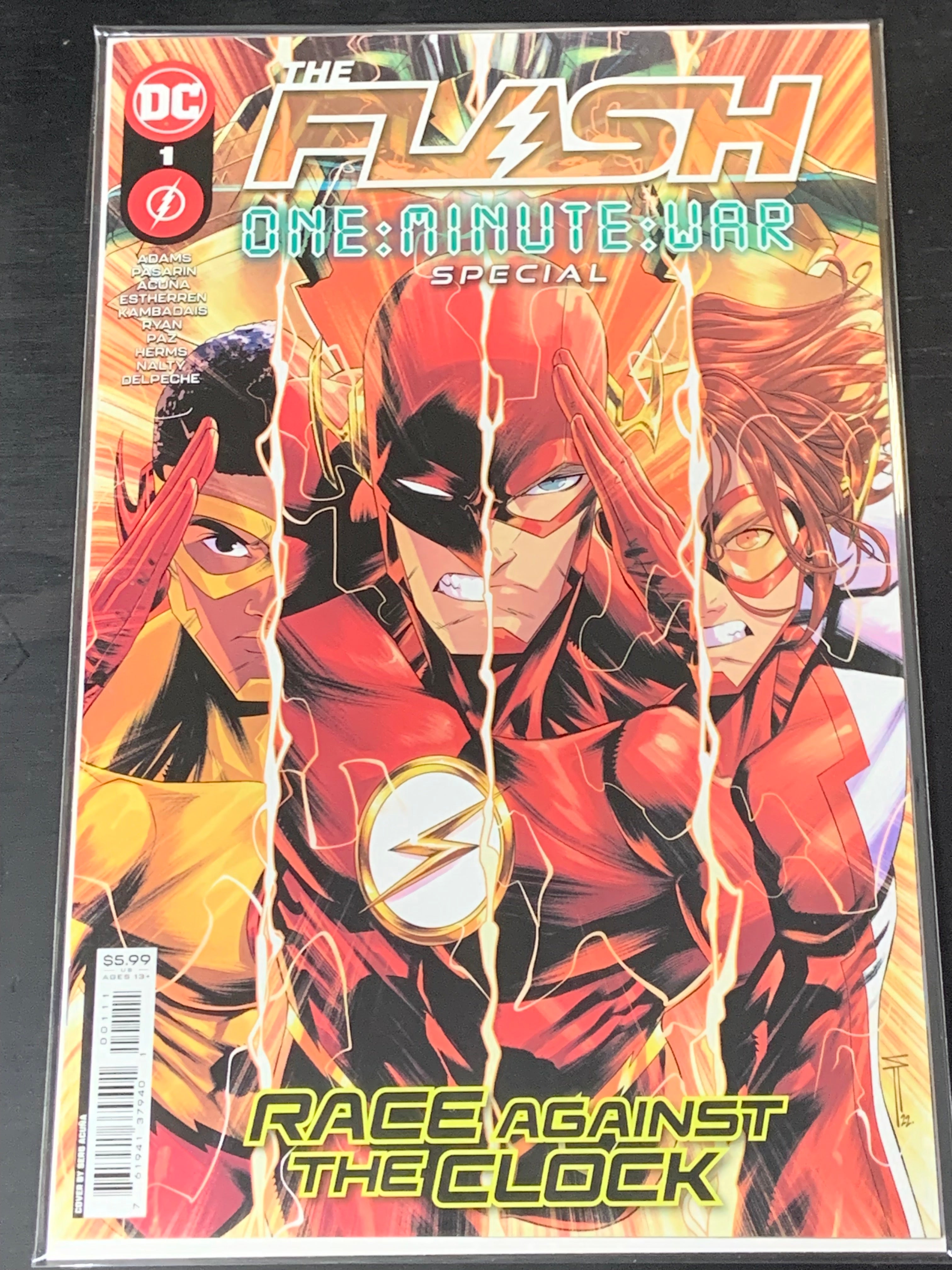 Flash One Minute War Special 1 DC 2023 Cover A