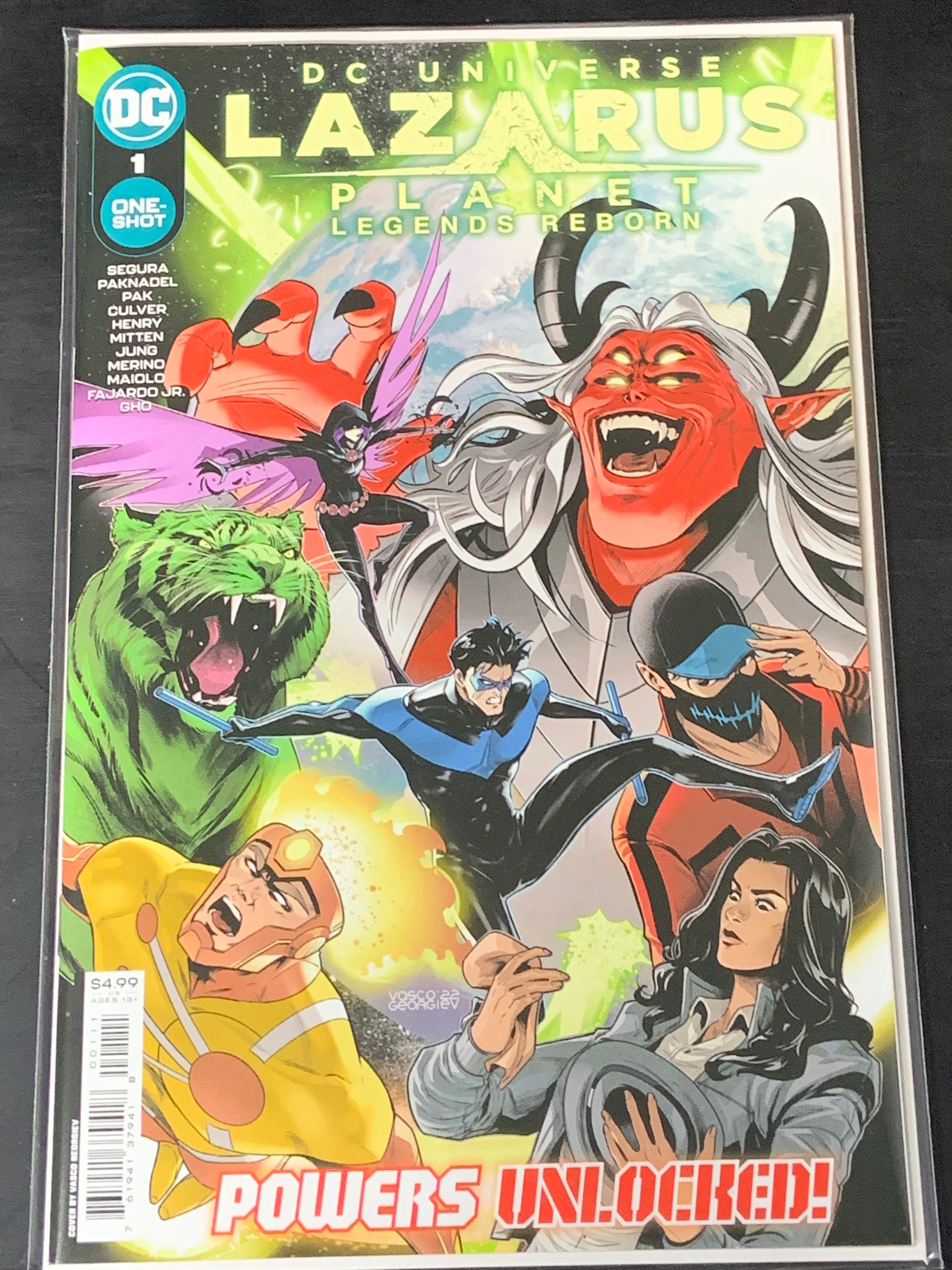 Lazarus Planet Legends Reborn 1 DC 2023 Cover A