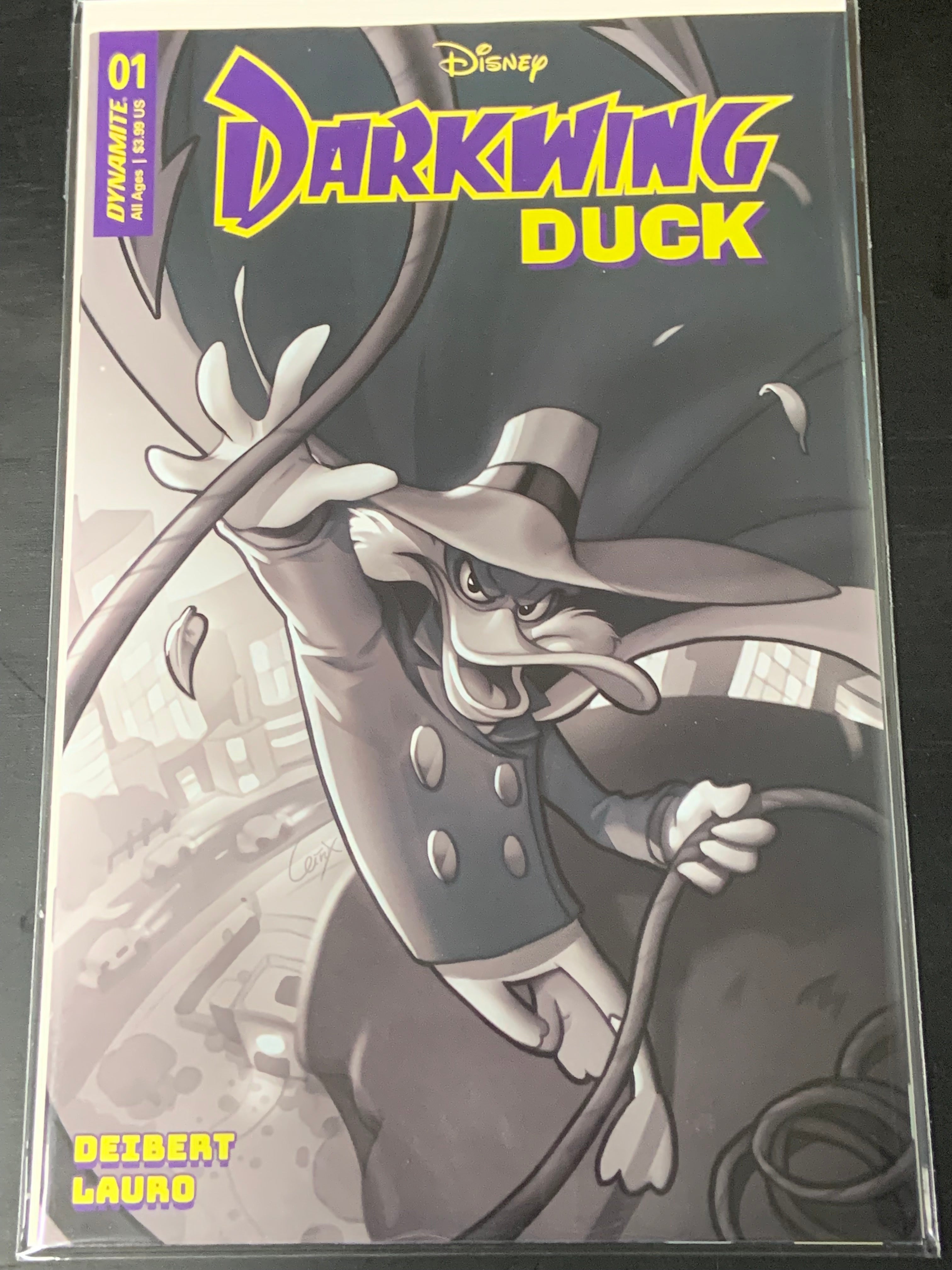 Darkwing Duck 1 Dynamite 2023 Leirix 1:10 Variant
