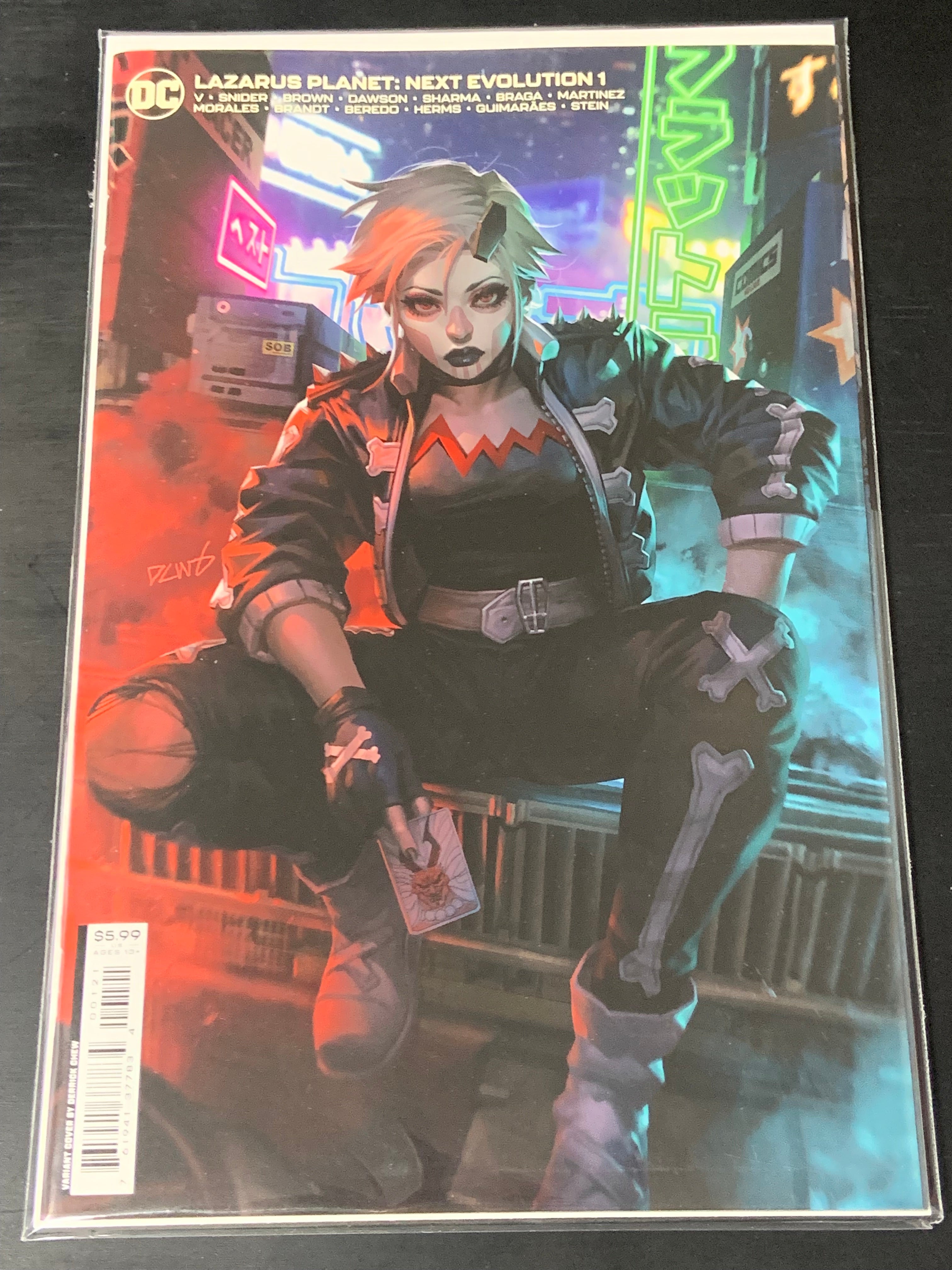 Lazarus Planet: Next Evolution 1 DC 2023 Derrick Chew Variant