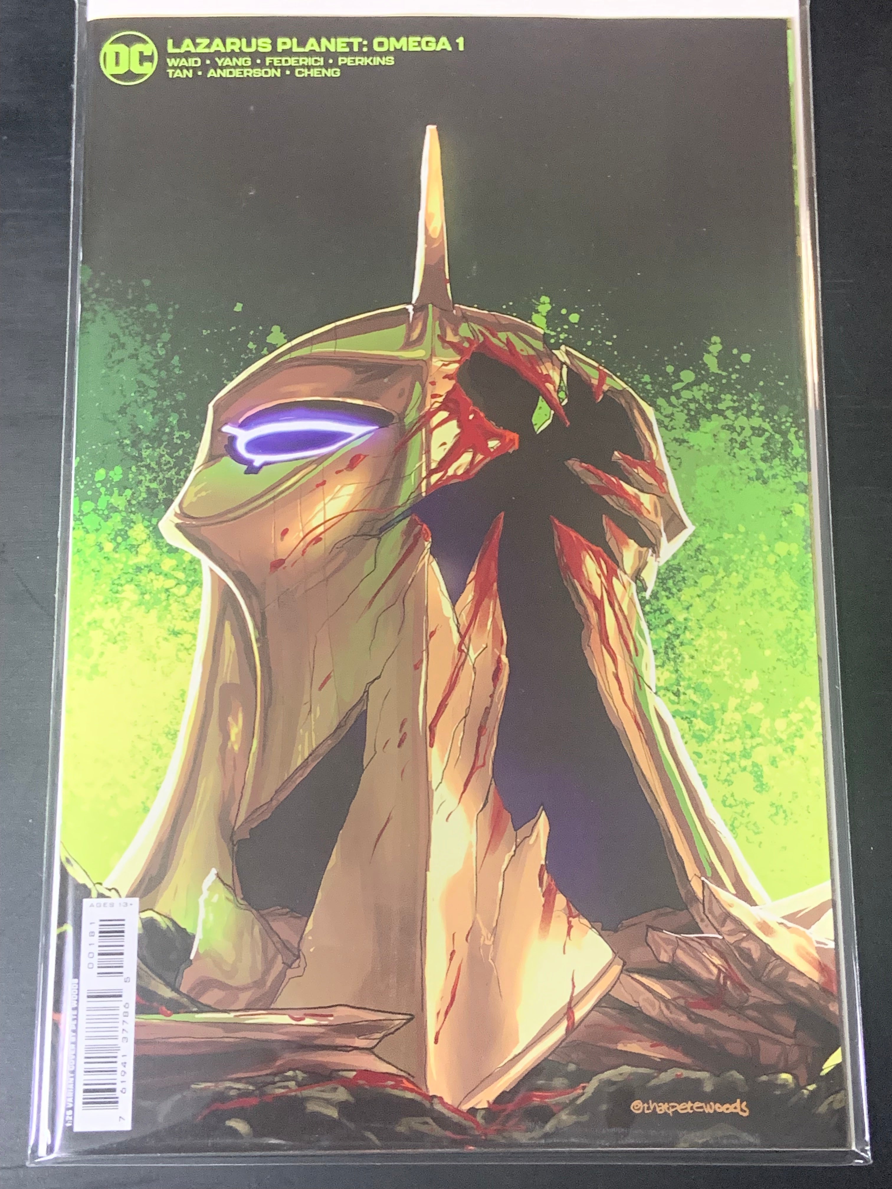 Lazarus Planet: Omega 1 DC 2023 Pete Woods 1:25 Variant