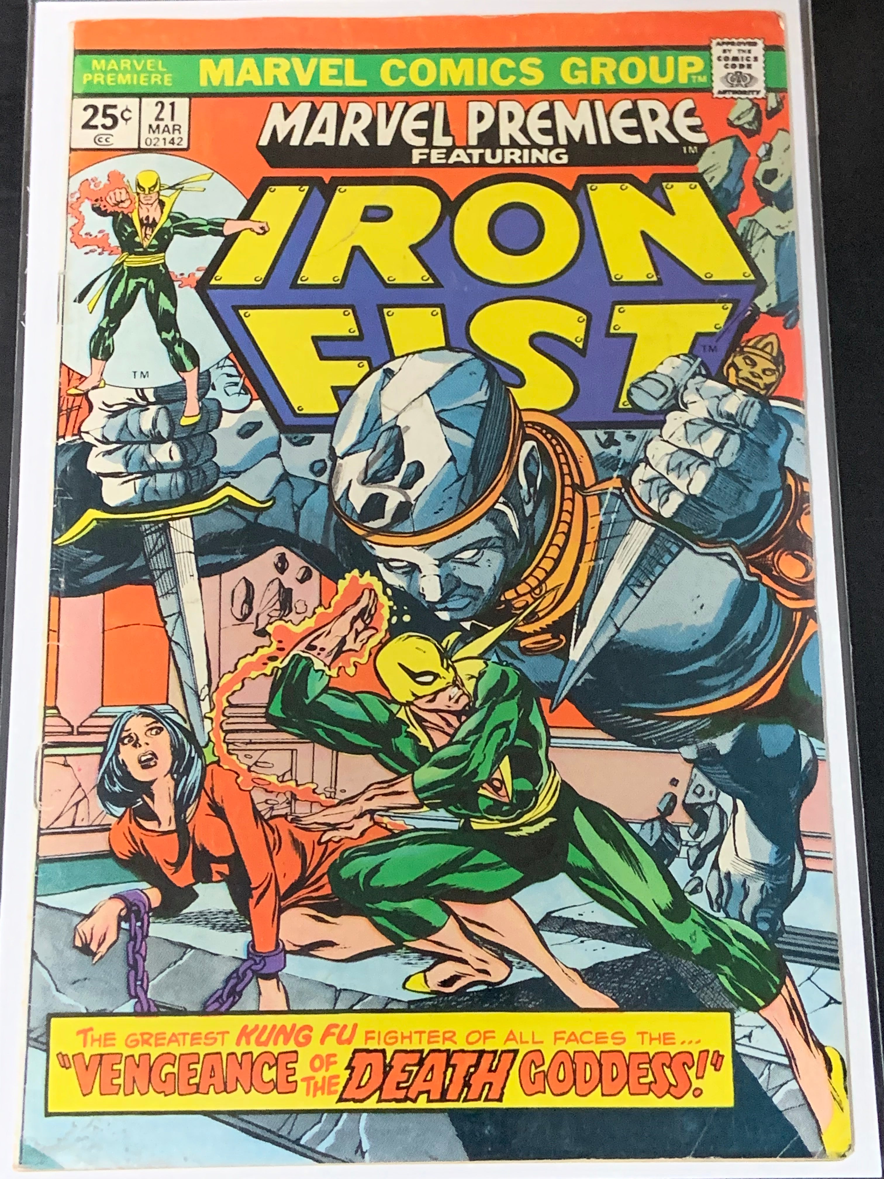 Marvel Premiere 21 1975 1st App of Misty Knight