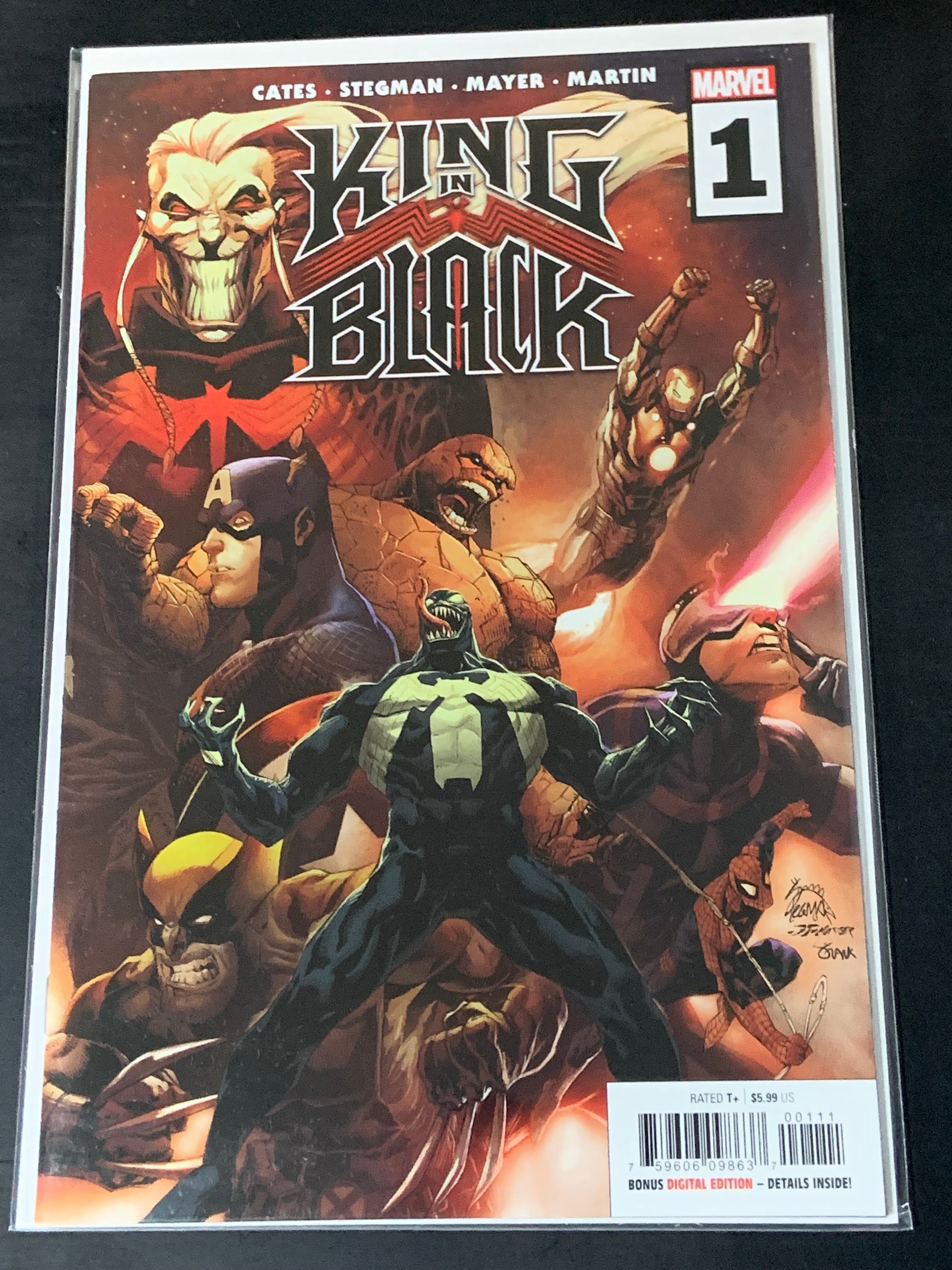 King in Black 1 Marvel 2021 Ryan Stegman Secret "Thing" Variant