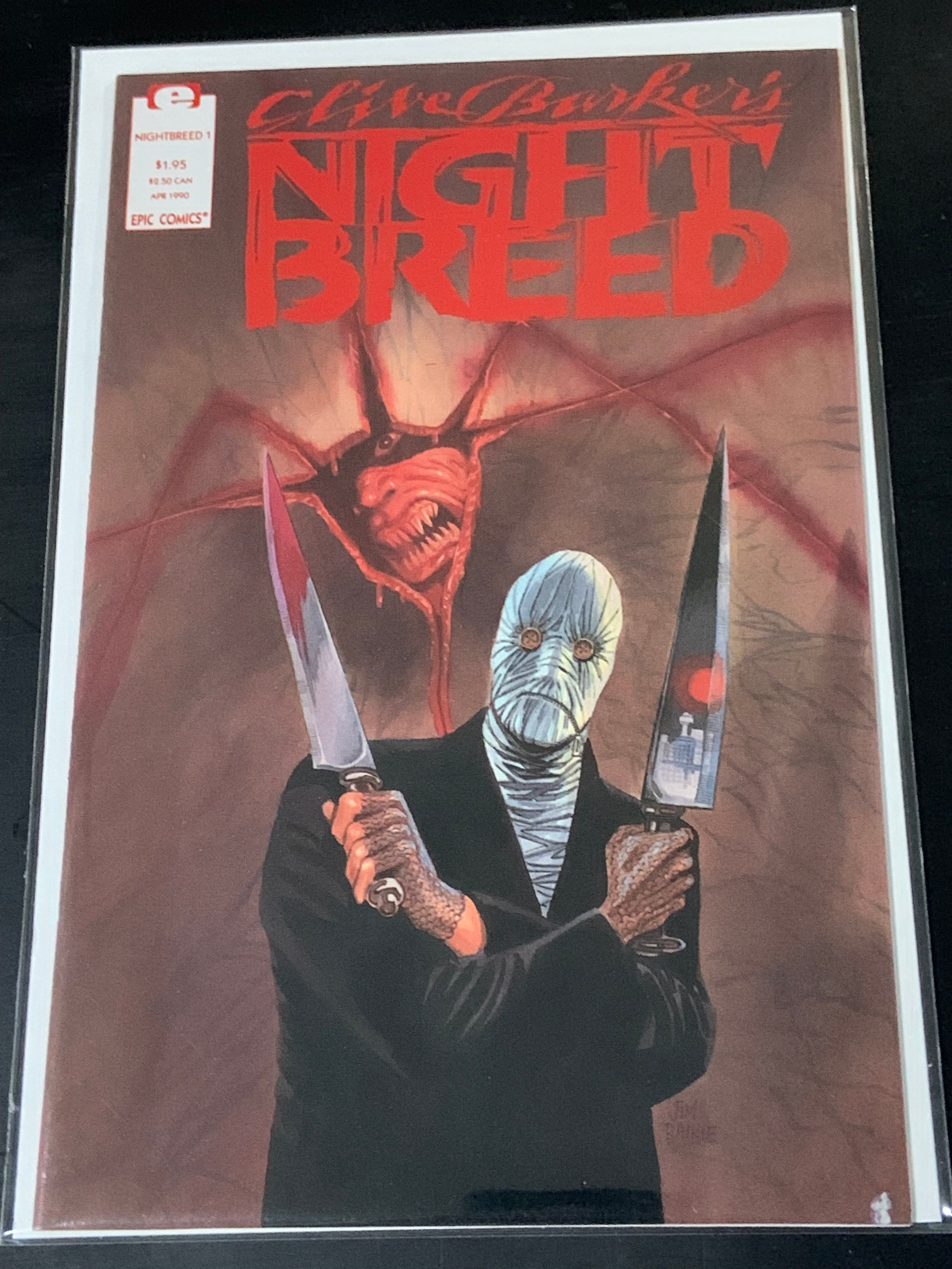 Clive Barker's Night Breed 1 Epic 1990