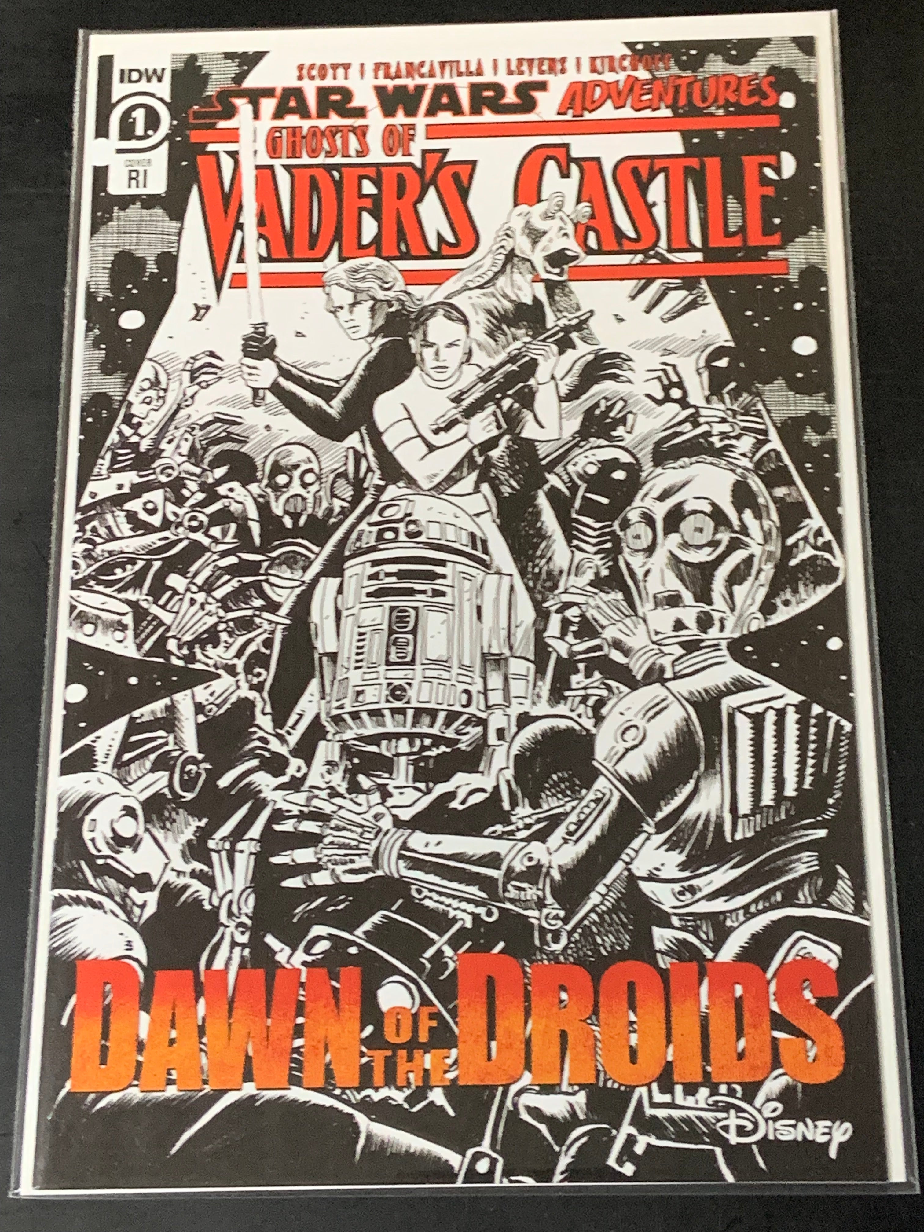 Ghosts of Vader's Castle 1 2021 1:10 Variant, Origin of Vader's Castle