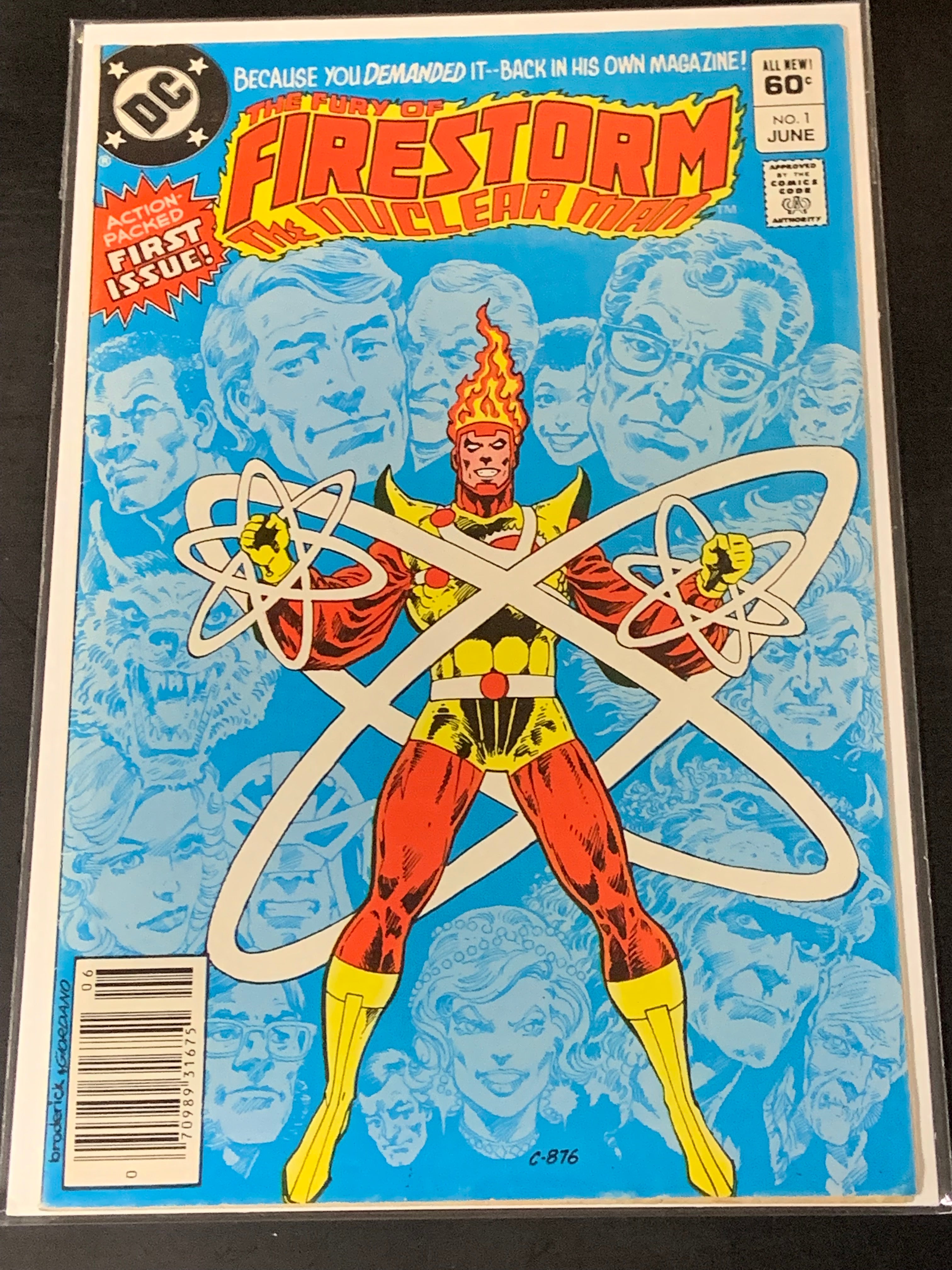 Firestorm 1 DC 1982 1st App of Black Bison, Newsstand