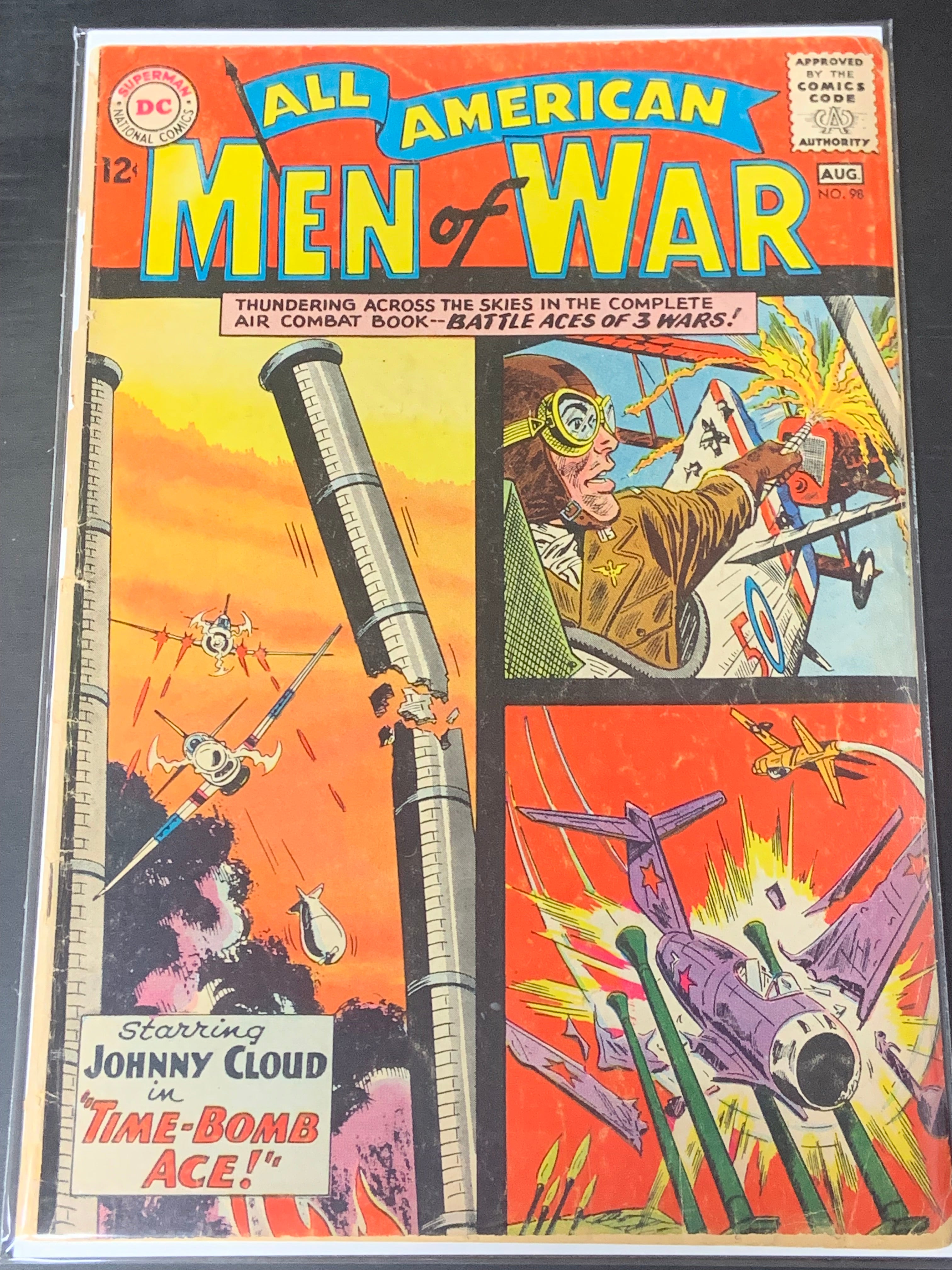 All American Men Of War 98 DC 1963