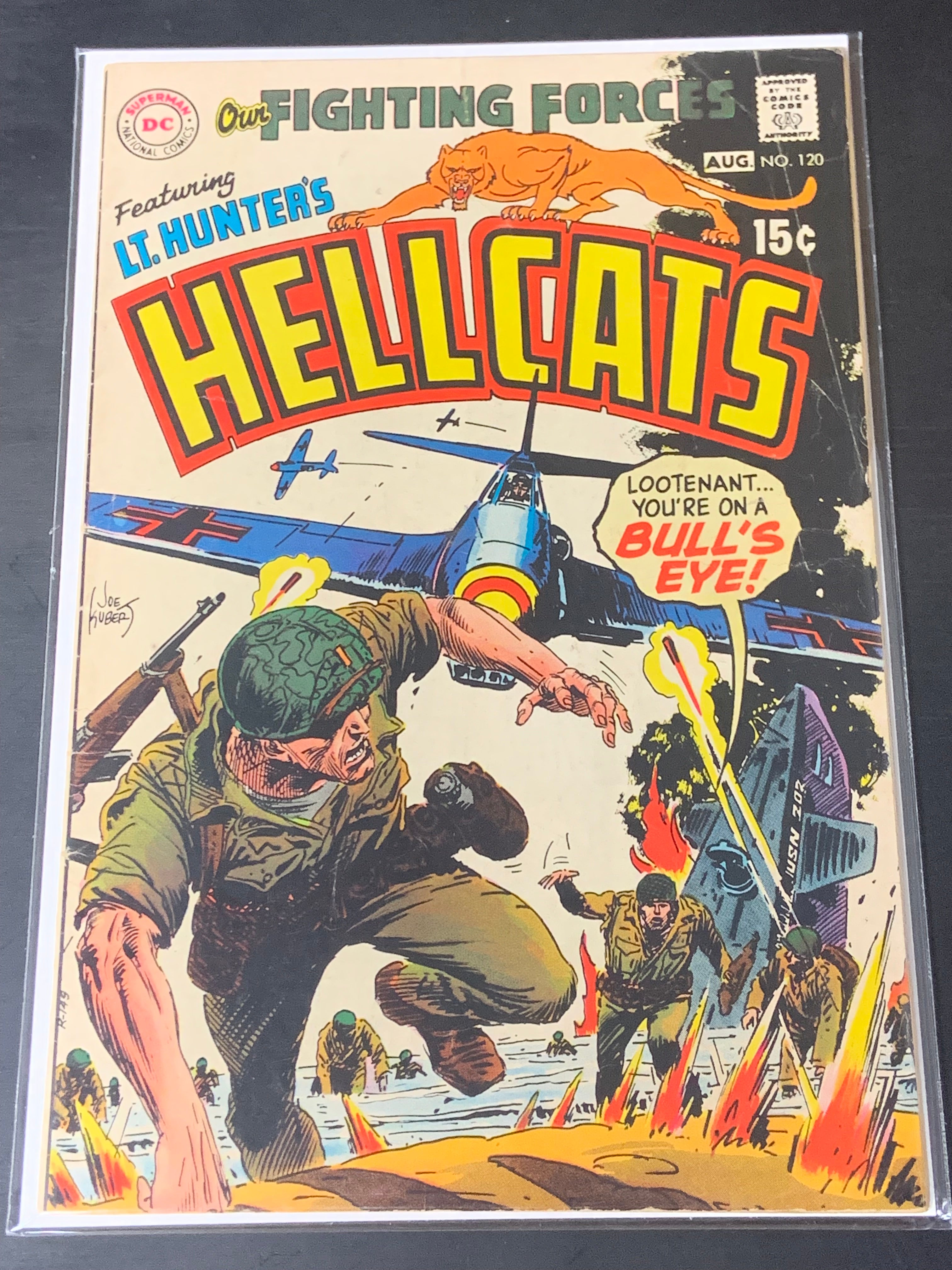 Our Fighting Forces 120 DC 1969 Hellcats