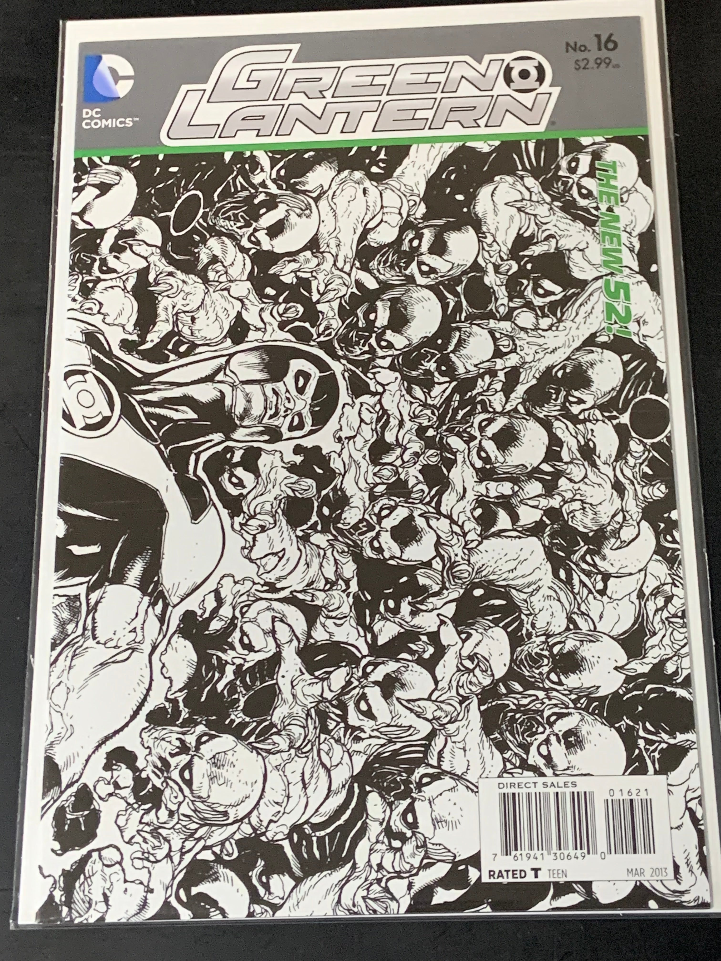Green Lantern 16 2013 Doug Mahake 1:25 Variant